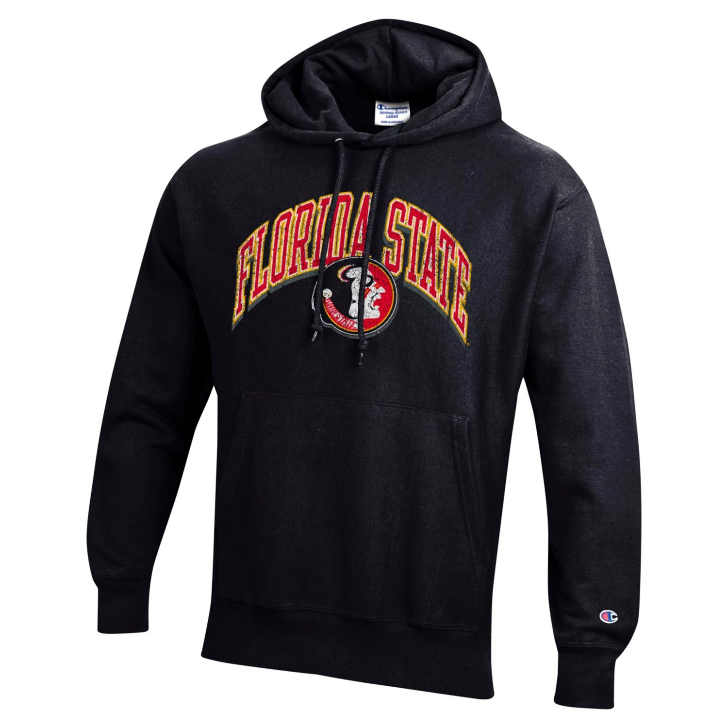 Champion Florida State Seminoles Vault Late Night Reverse Weave Pullover Hoodie - view number 2