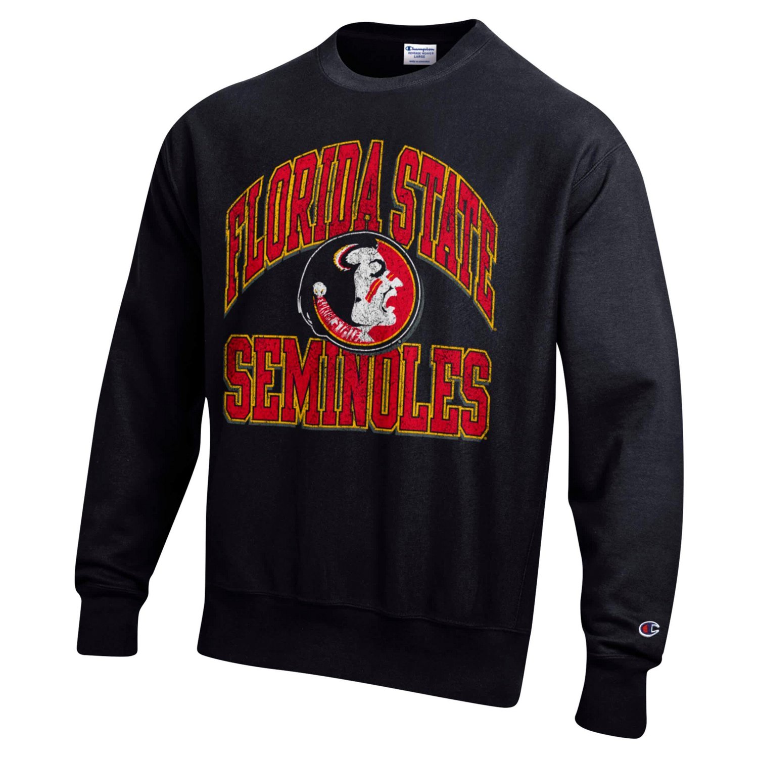 Champion Florida State Seminoles Vault Late Night Reverse Weave Pullover Sweatshirt - view number 2
