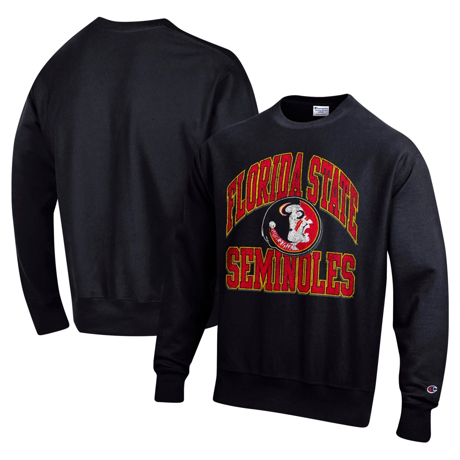 Champion Florida State Seminoles Vault Late Night Reverse Weave Pullover Sweatshirt - view number 1