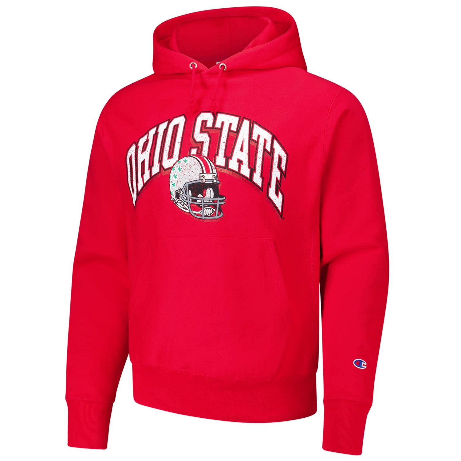 Champion Ohio State Buckeyes Vault Late Night Reverse Weave Pullover Hoodie                                                      - view number 2