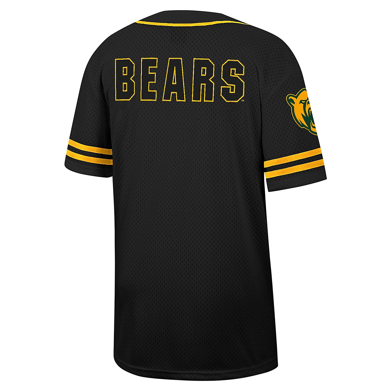 Colosseum Baylor Bears Free Spirited Mesh Button-Up Baseball Jersey                                                              - view number 3