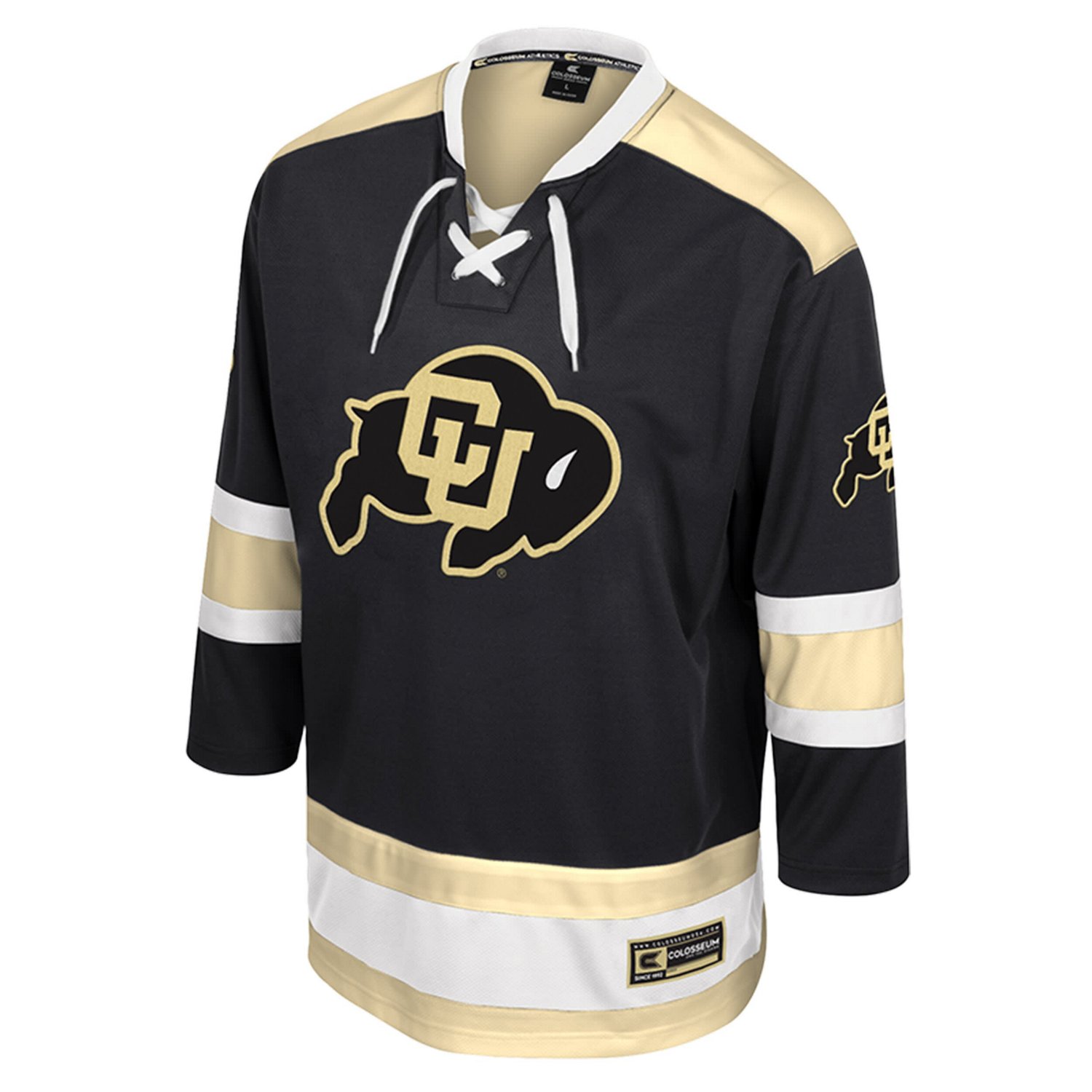 Colosseum Colorado Buffaloes Athletic Machine Fashion Hockey Jersey - view number 2