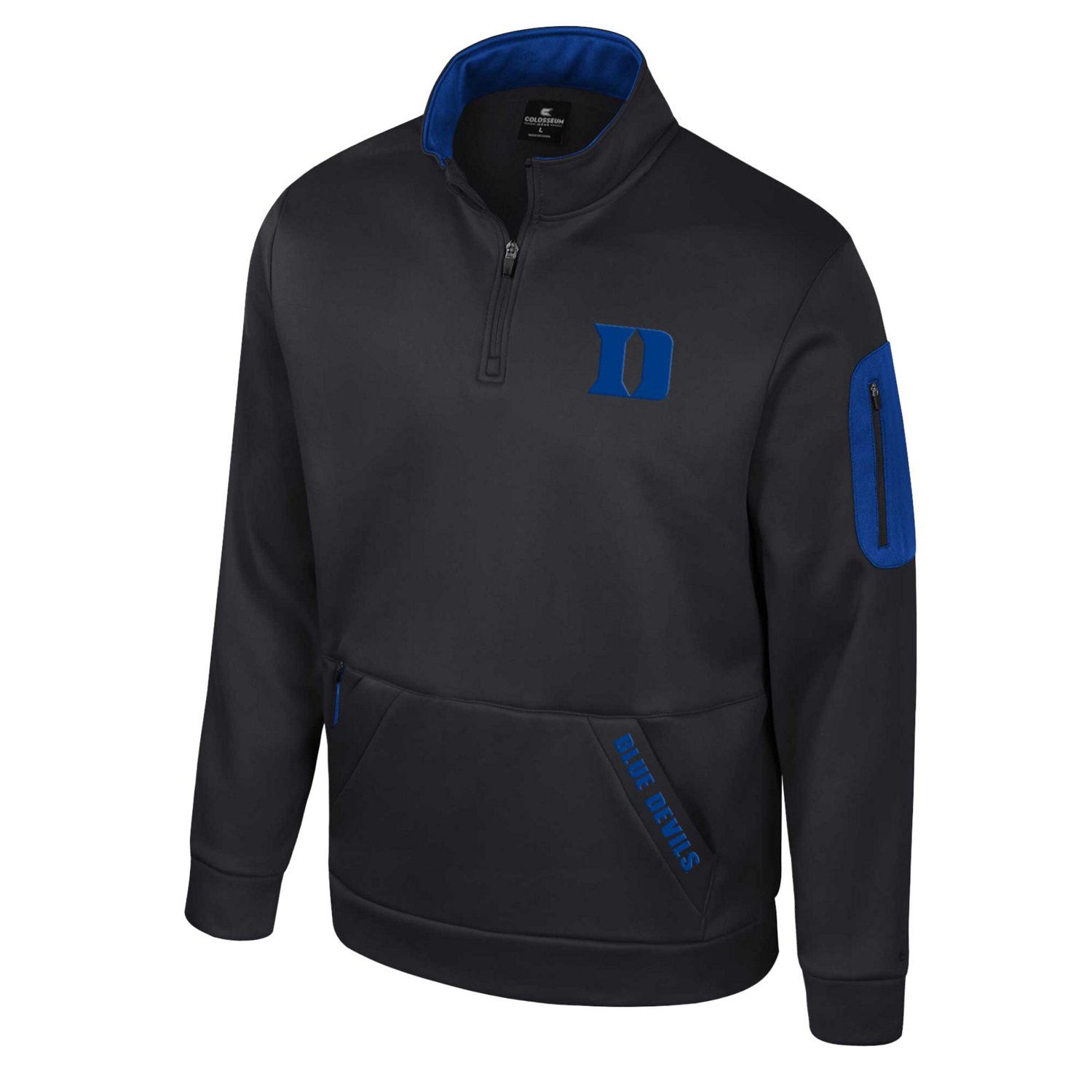 Colosseum Duke Blue Devils Mainframe Quarter-Zip Fleece Jacket                                                                   - view number 2