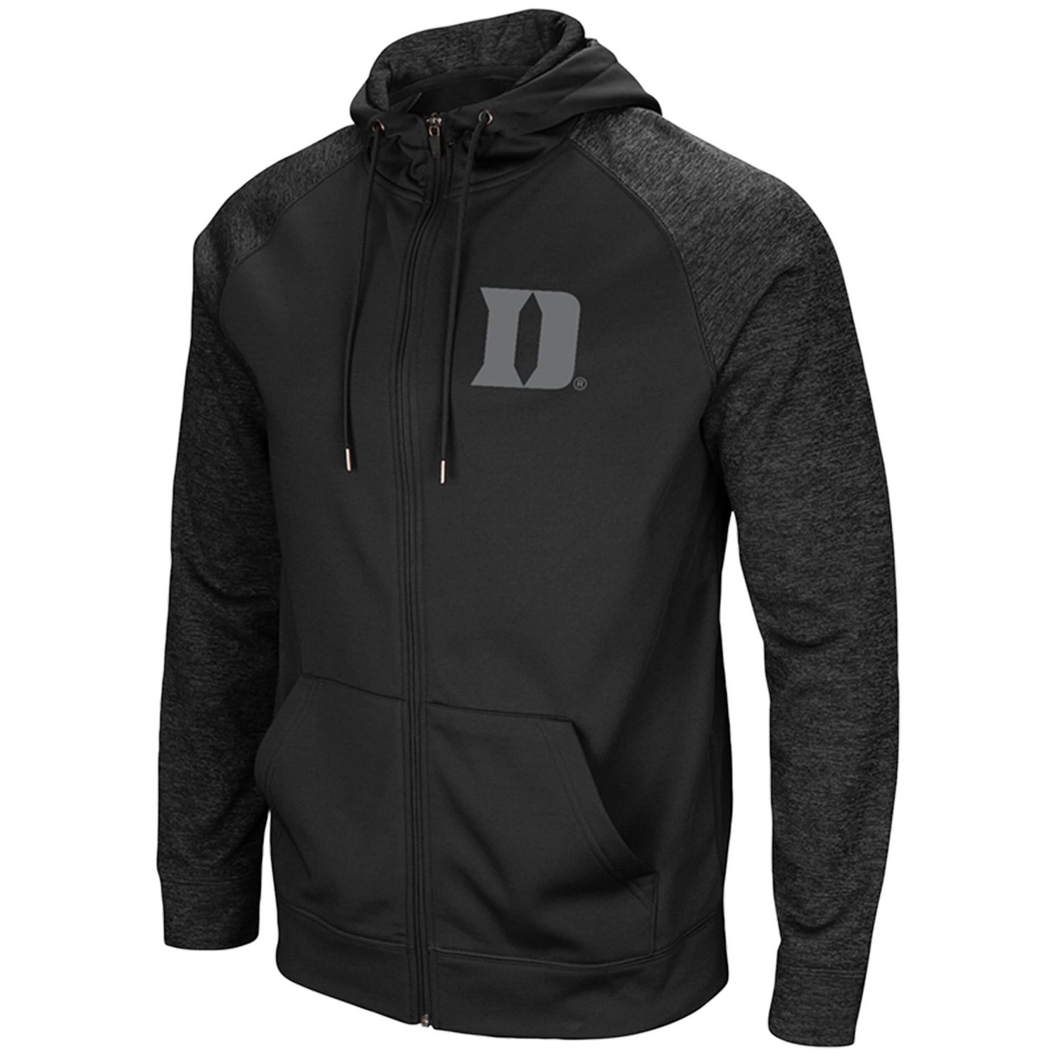 Colosseum Duke Blue Devils out 30 Tonal Raglan Full-Zip Hoodie                                                                   - view number 2