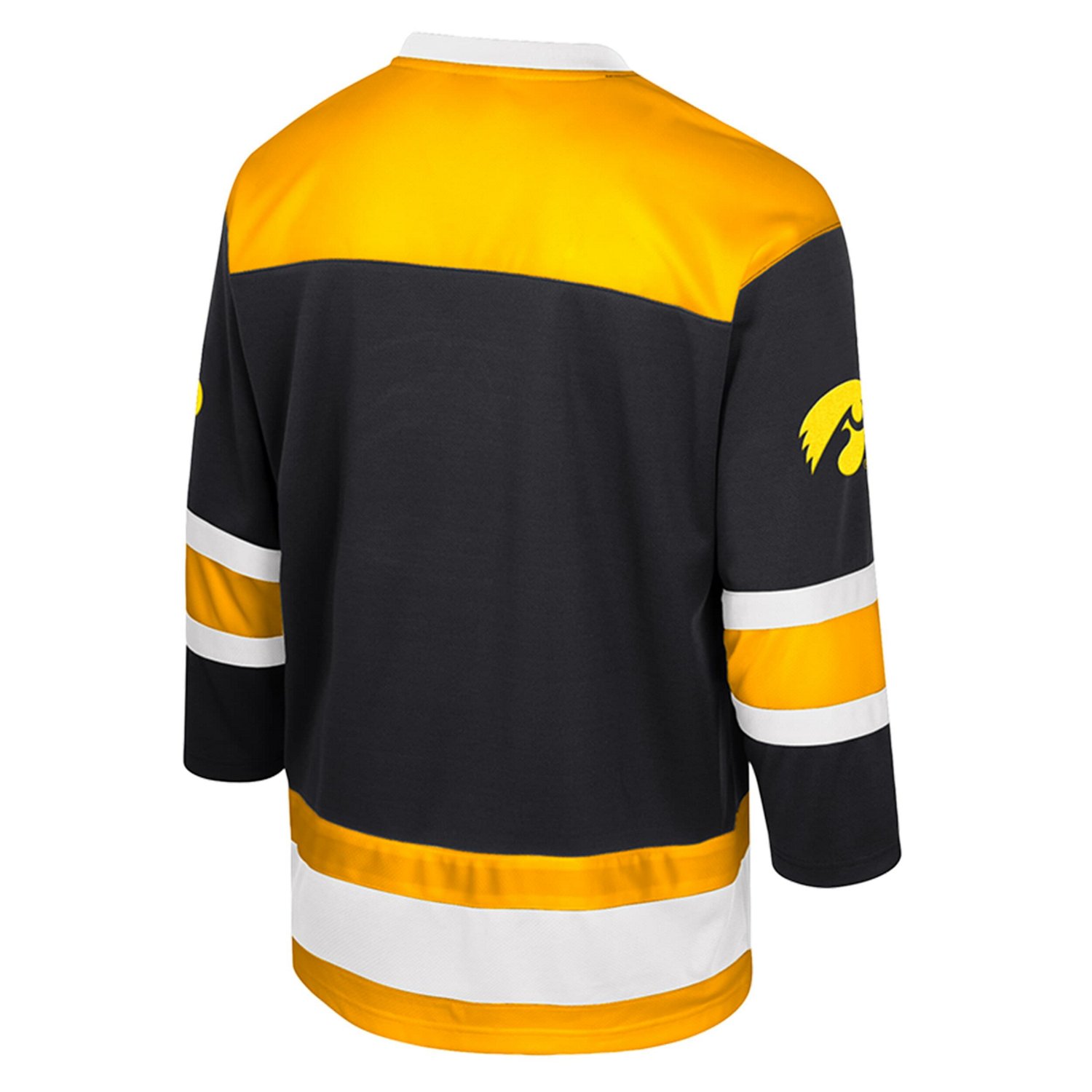 Colosseum Iowa Hawkeyes Athletic Machine Fashion Hockey Jersey                                                                   - view number 3