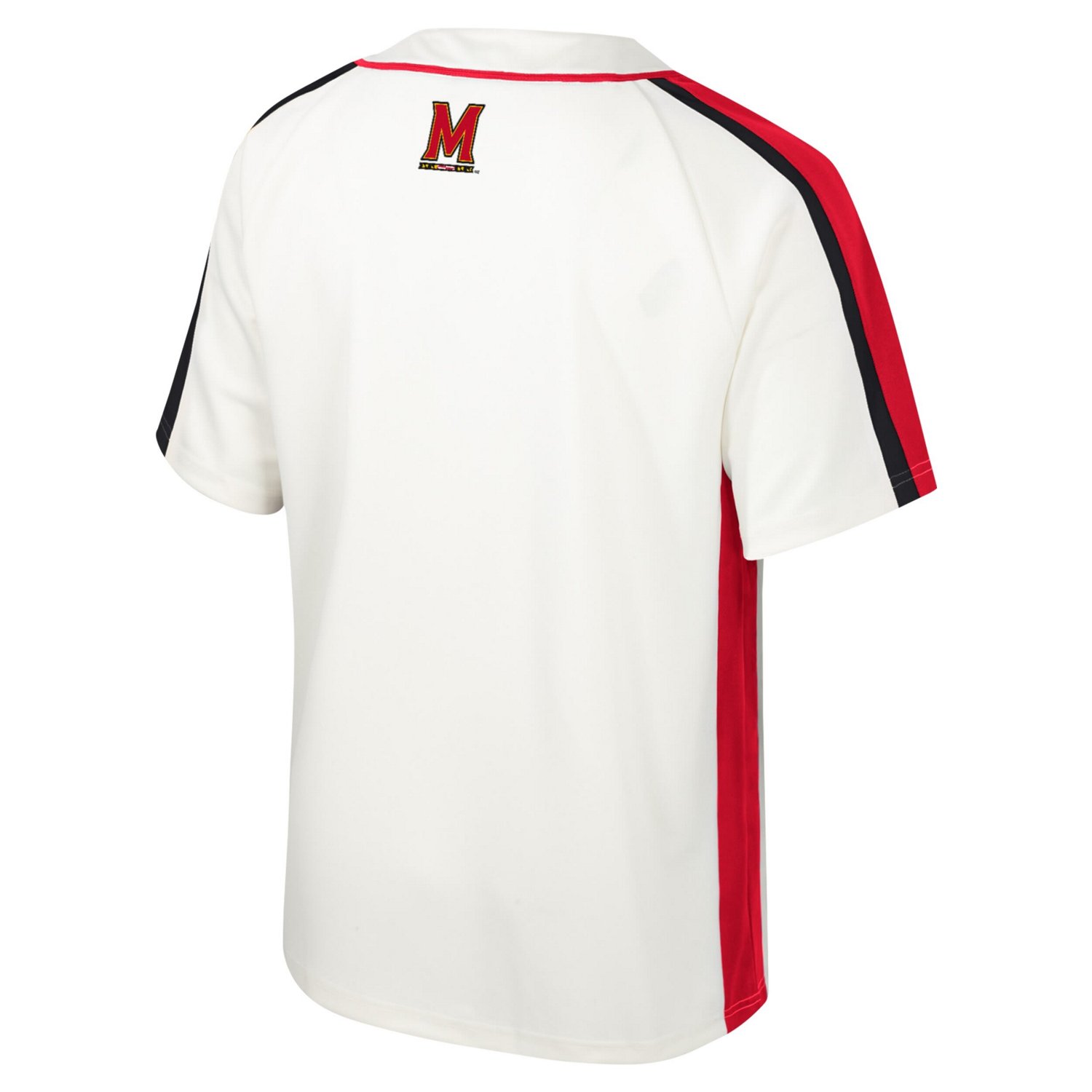 Colosseum Maryland Terrapins Ruth Button-Up Baseball Jersey - view number 3