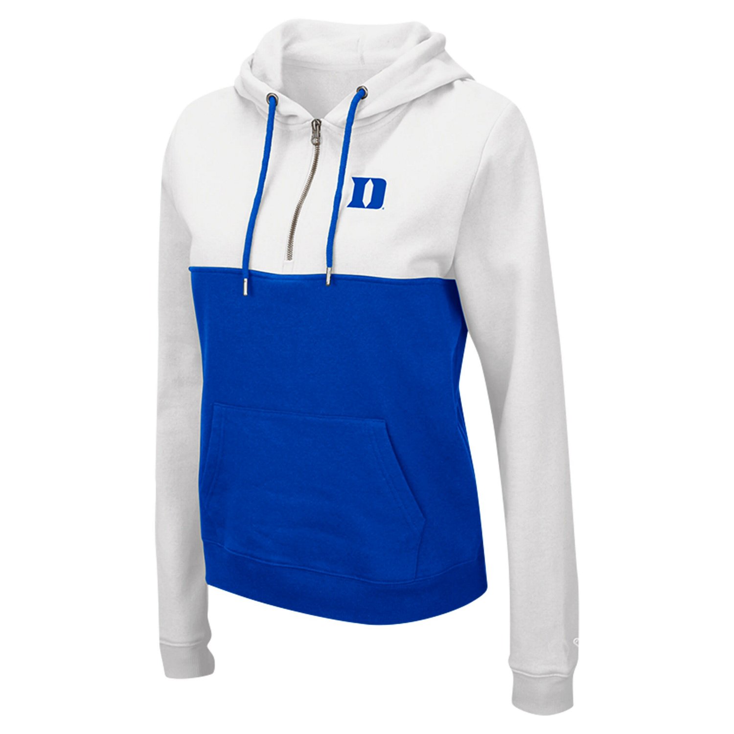 Colosseum Royal Duke Blue Devils Aidan Lightweight Half-Zip Hoodie                                                               - view number 2