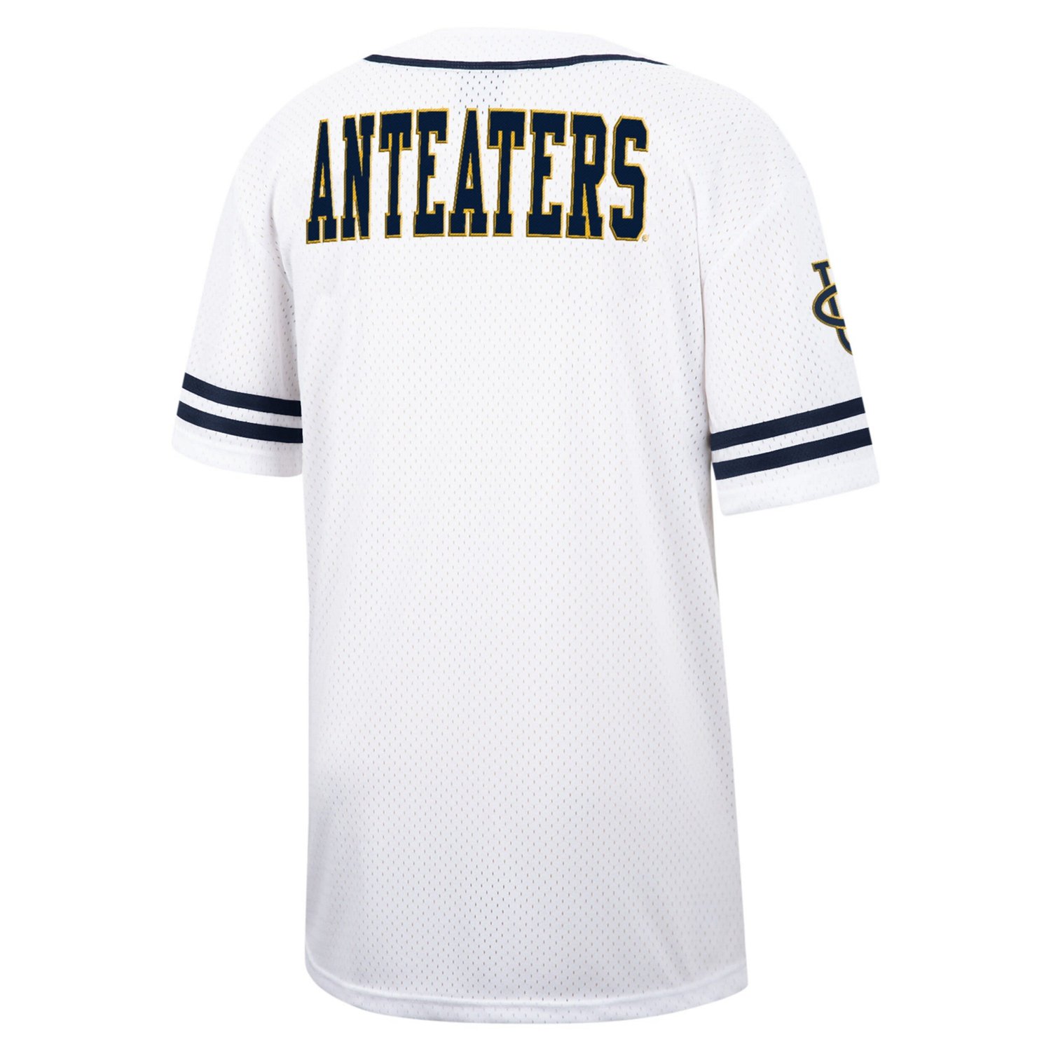 Colosseum UC Irvine Anteaters Free Spirited Mesh Button-Up Baseball Jersey - view number 3