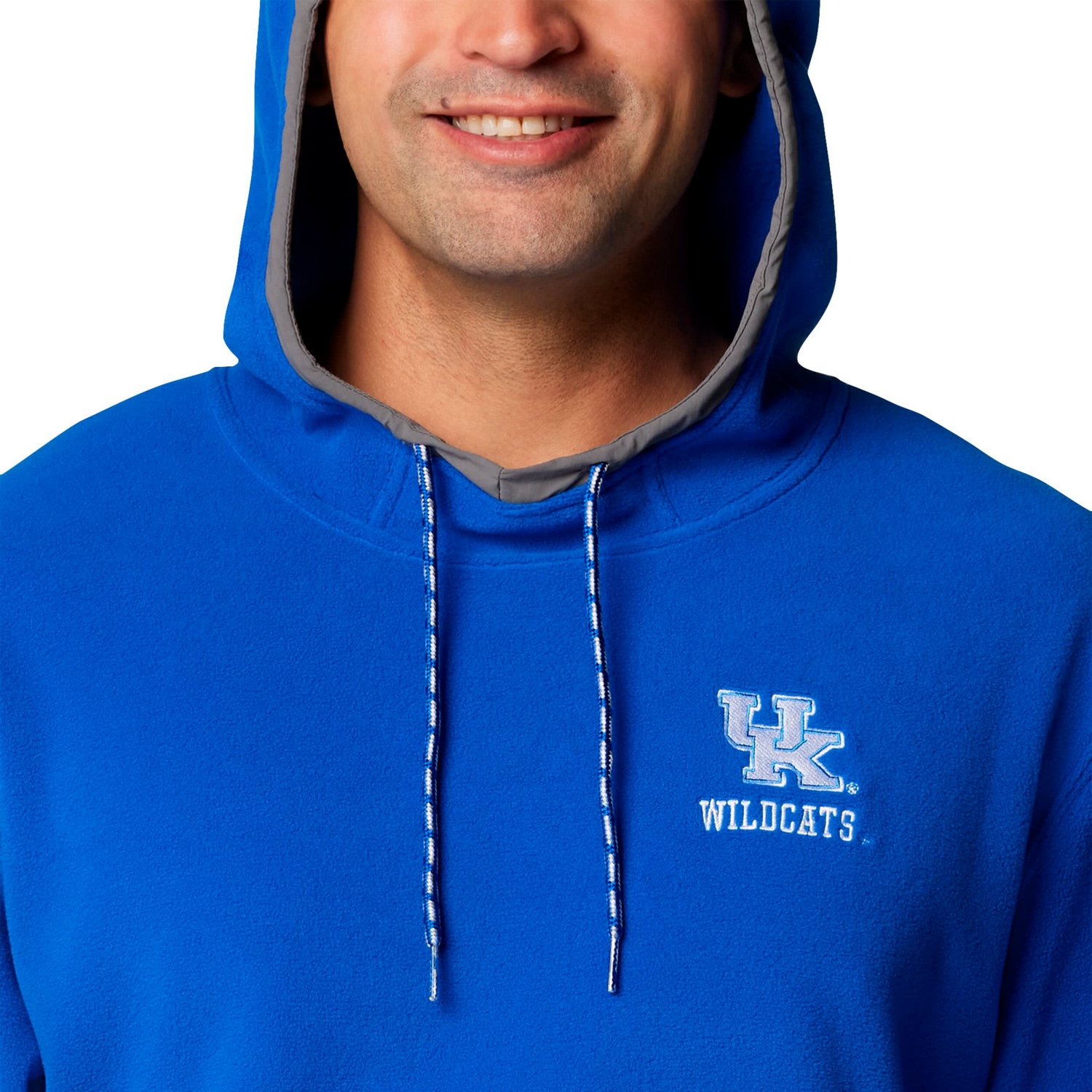 Columbia Kentucky Wildcats Flanker Fleece Pullover Hoodie                                                                        - view number 4
