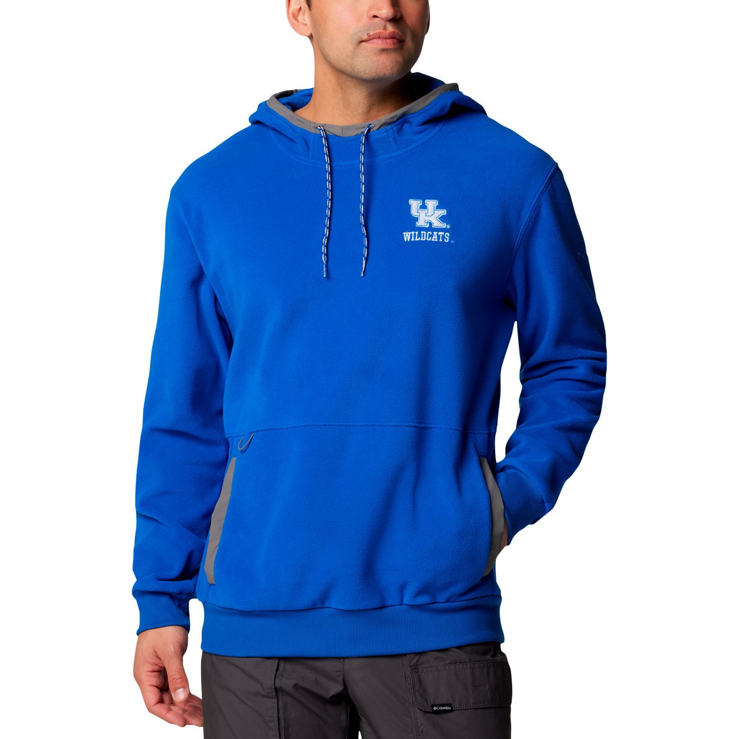 Columbia Kentucky Wildcats Flanker Fleece Pullover Hoodie                                                                        - view number 1