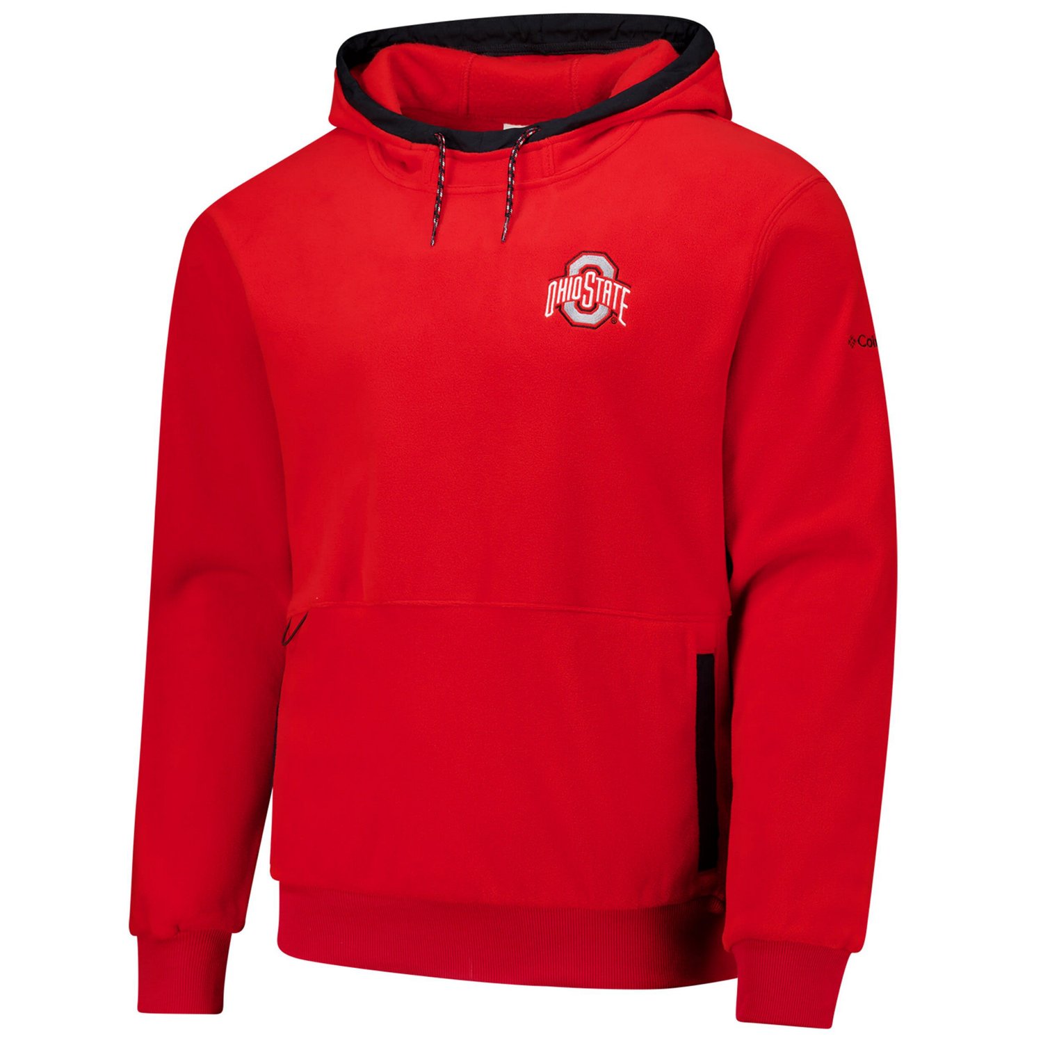 Columbia Ohio State Buckeyes Flanker Fleece Pullover Hoodie - view number 2