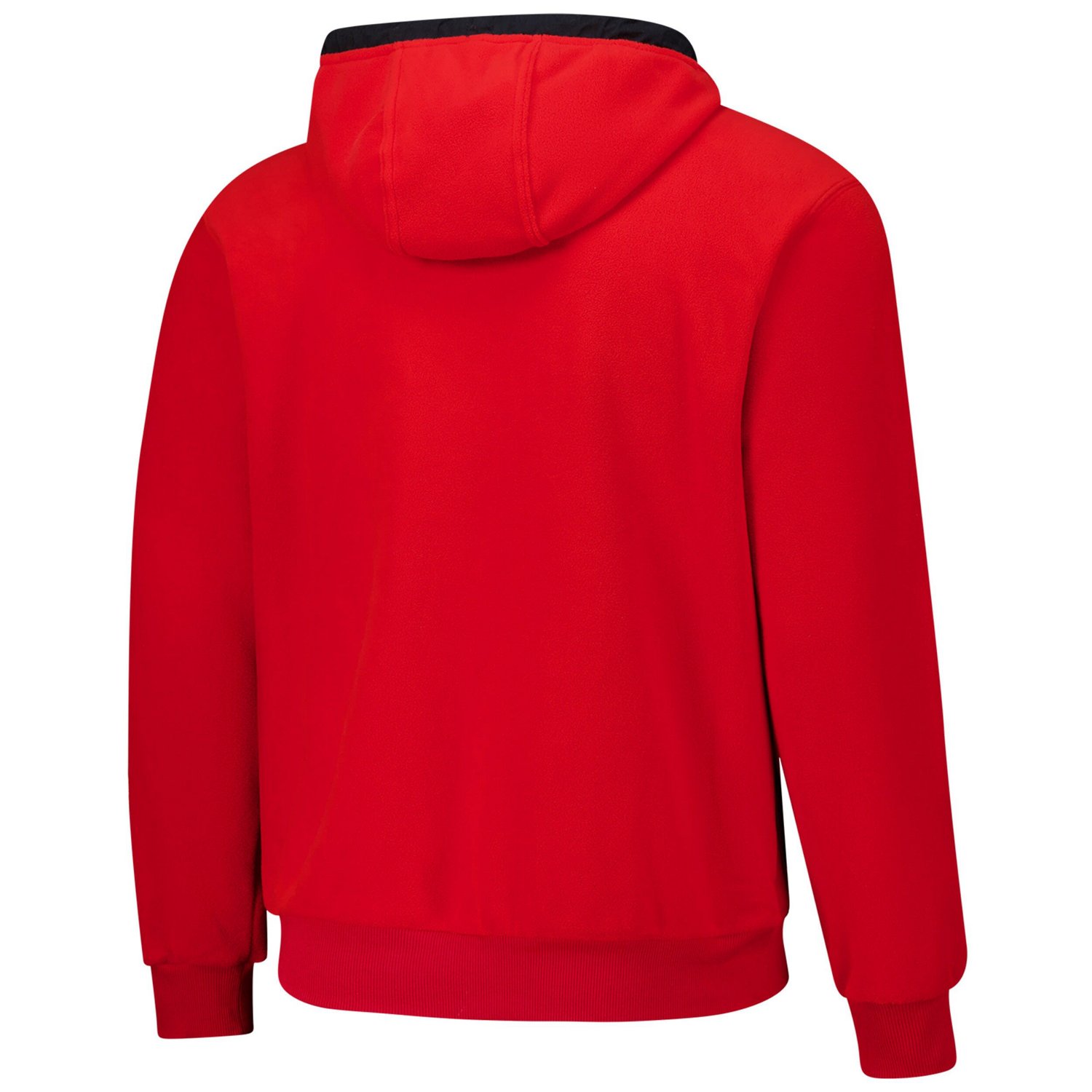 Columbia Wisconsin Badgers Flanker Fleece Pullover Hoodie - view number 3