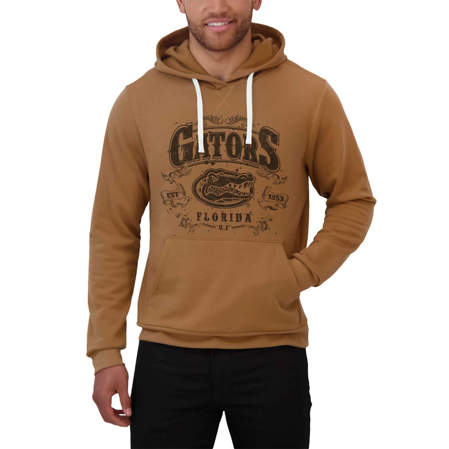 Darius Rucker Collection by Fanatics Florida Gators Camp Fleece Tri-Blend Pullover Hoodie - view number 4