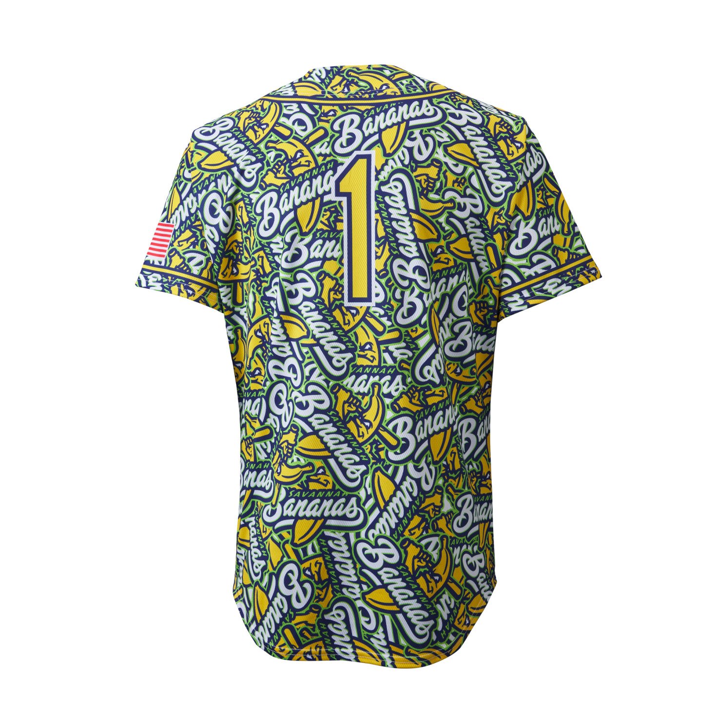 EvoShield Savannah Bananas Youth Print Replica Jersey - view number 2
