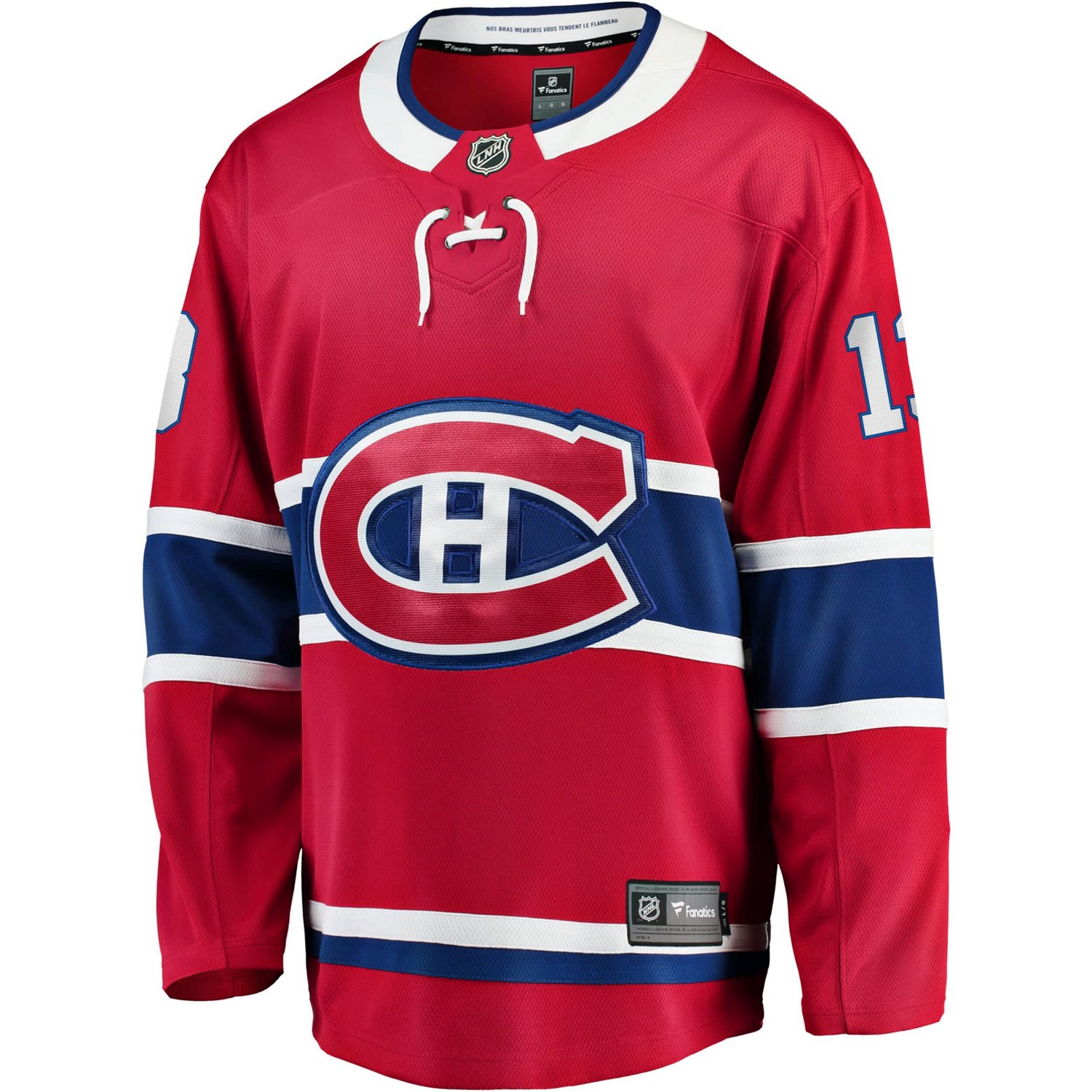 Fanatics Cole Caufield Montreal Canadiens Home Premier Breakaway Player Jersey - view number 2