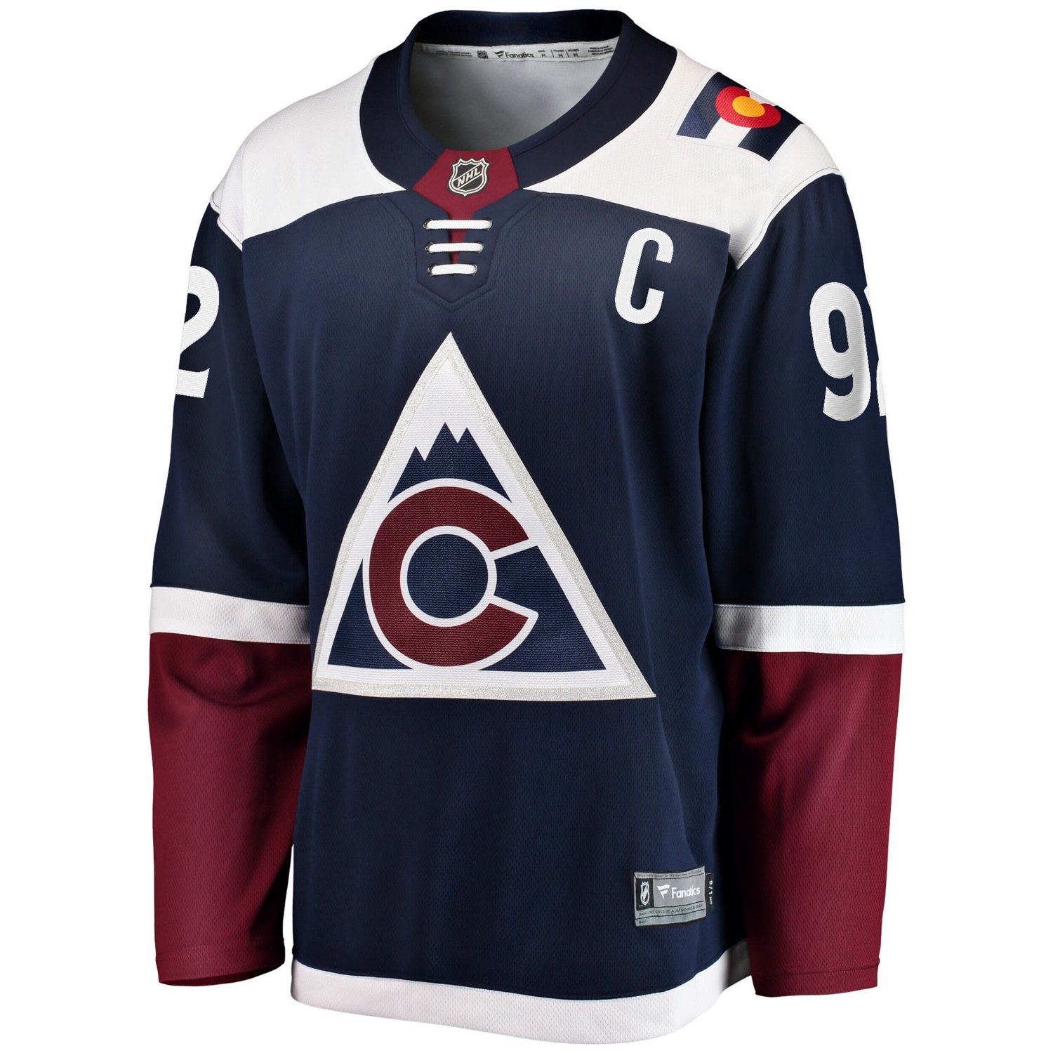 Fanatics Gabriel Landeskog Colorado Avalanche Premier Breakaway Player Jersey - view number 2