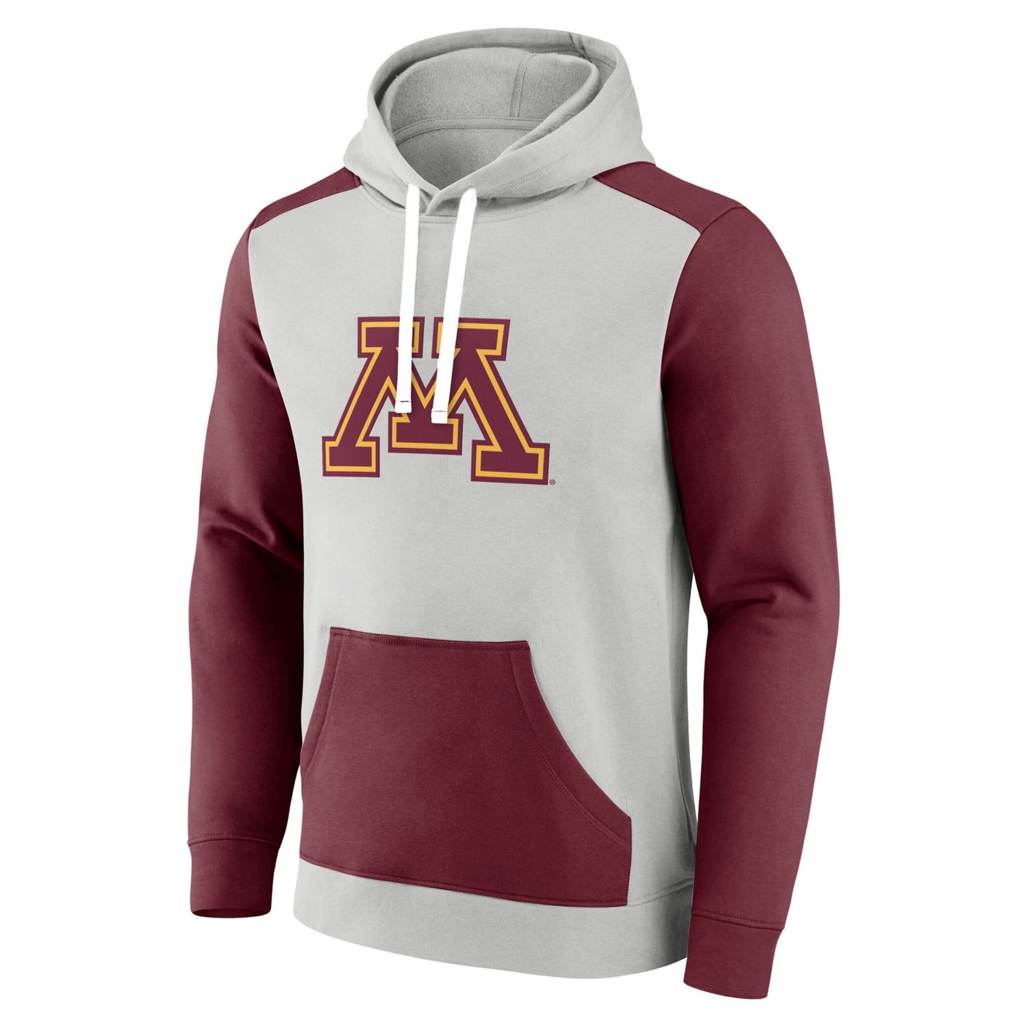 Fanatics Maroon Minnesota Golden Gophers Primary Arctic Fleece Pullover Hoodie                                                   - view number 2