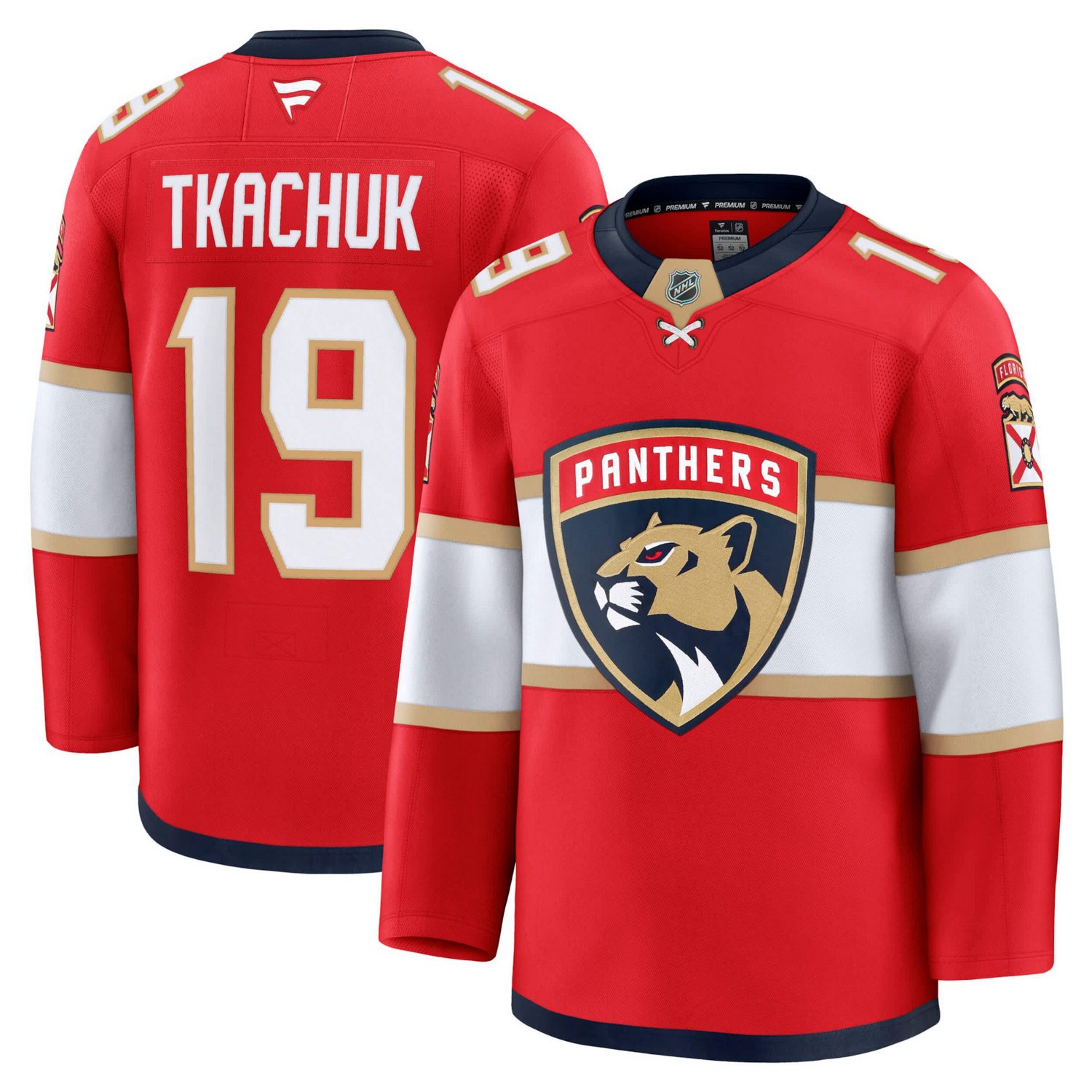 Fanatics Matthew Tkachuk Florida Panthers Home Premium Jersey                                                                    - view number 1