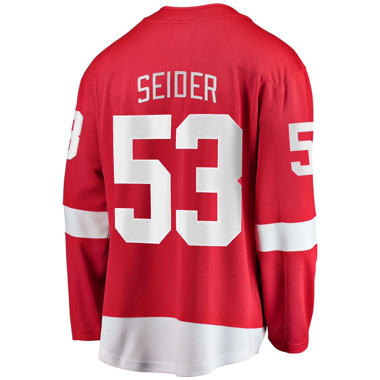 Fanatics Moritz Seider Detroit Wings Home Breakaway Player Jersey                                                                - view number 3