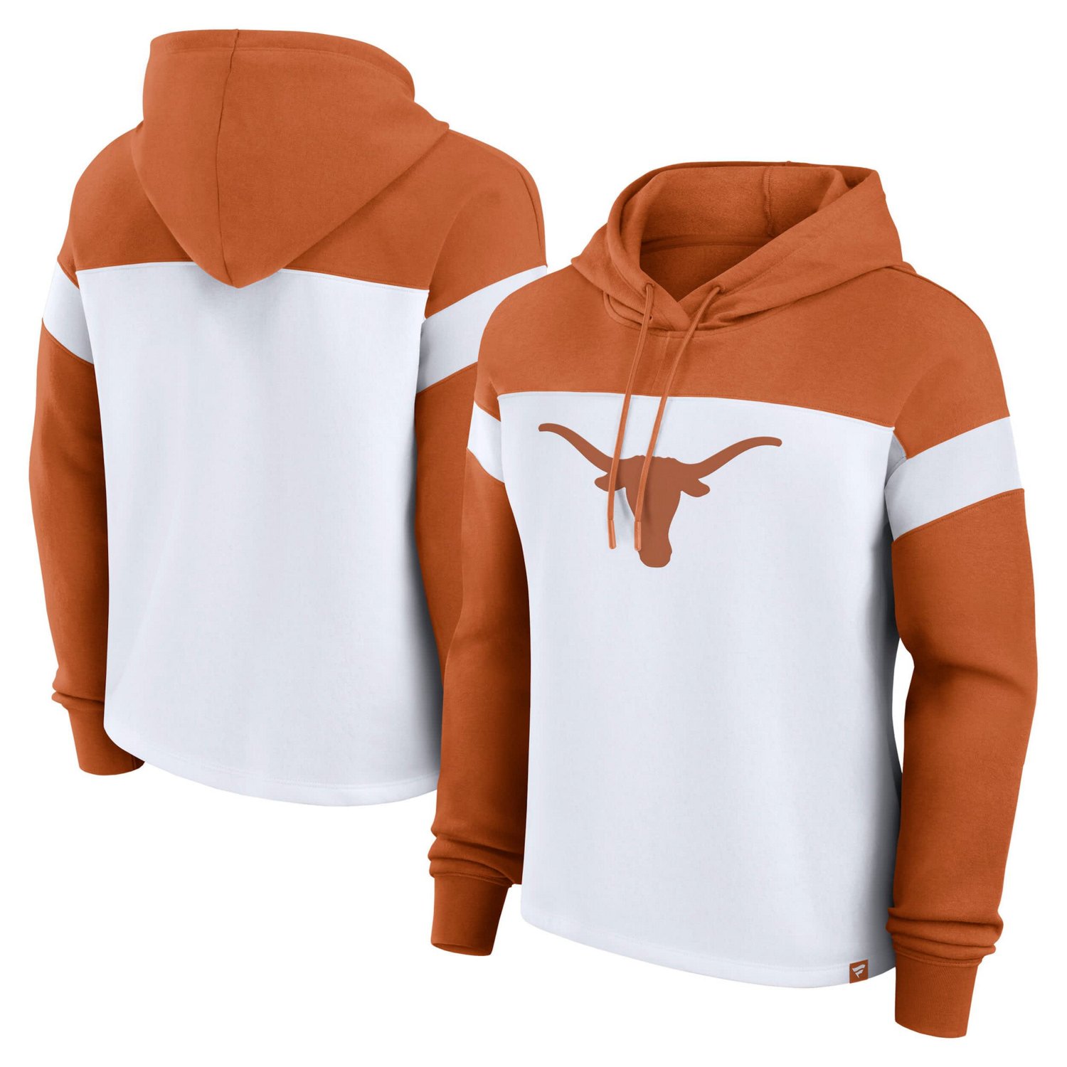 Fanatics Texas Orange Texas Longhorns Primary Logo Pullover Hoodie