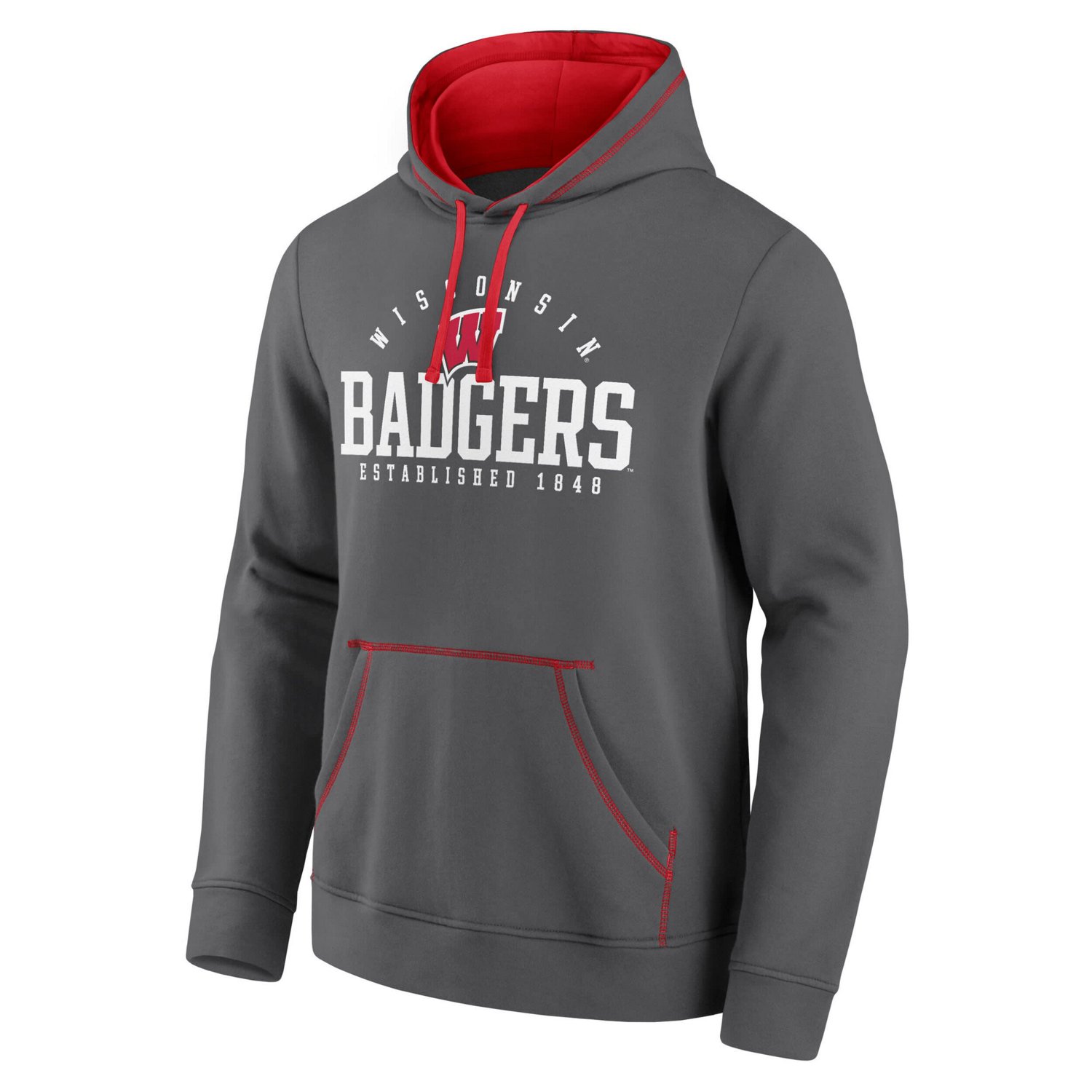 Fanatics Wisconsin Badgers Toppler Fleece Pullover Hoodie - view number 2
