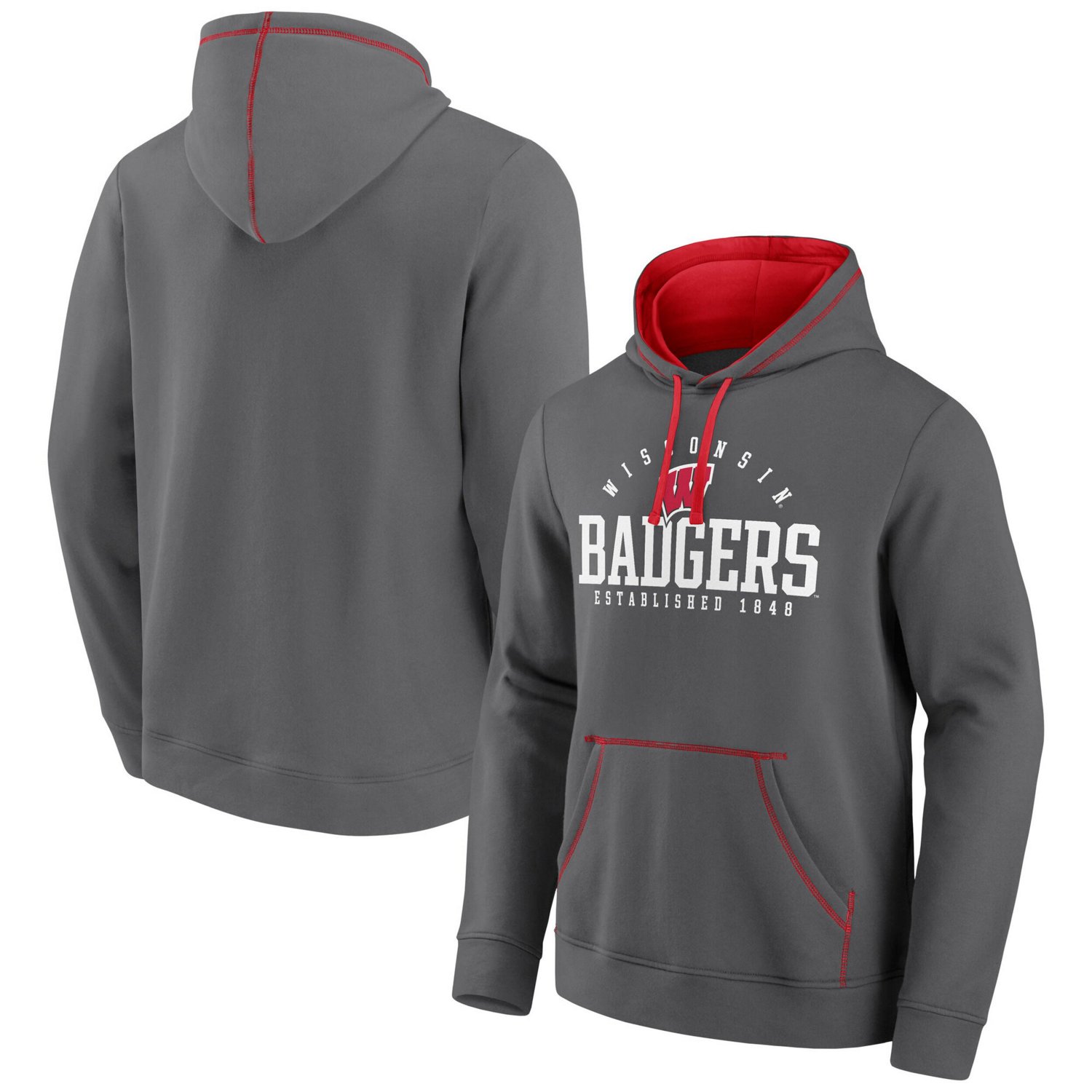 Fanatics Wisconsin Badgers Toppler Fleece Pullover Hoodie - view number 1