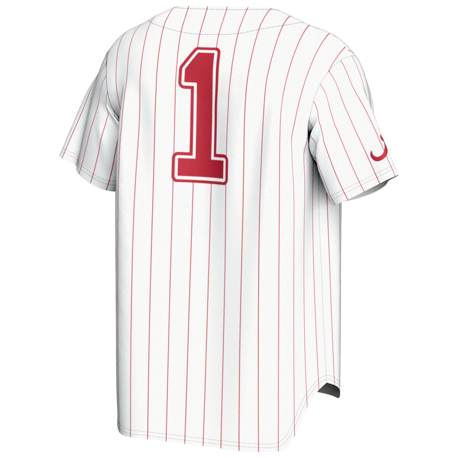 GameDay Greats 1 Alabama Crimson Tide Lightweight Baseball Fashion Jersey                                                        - view number 3
