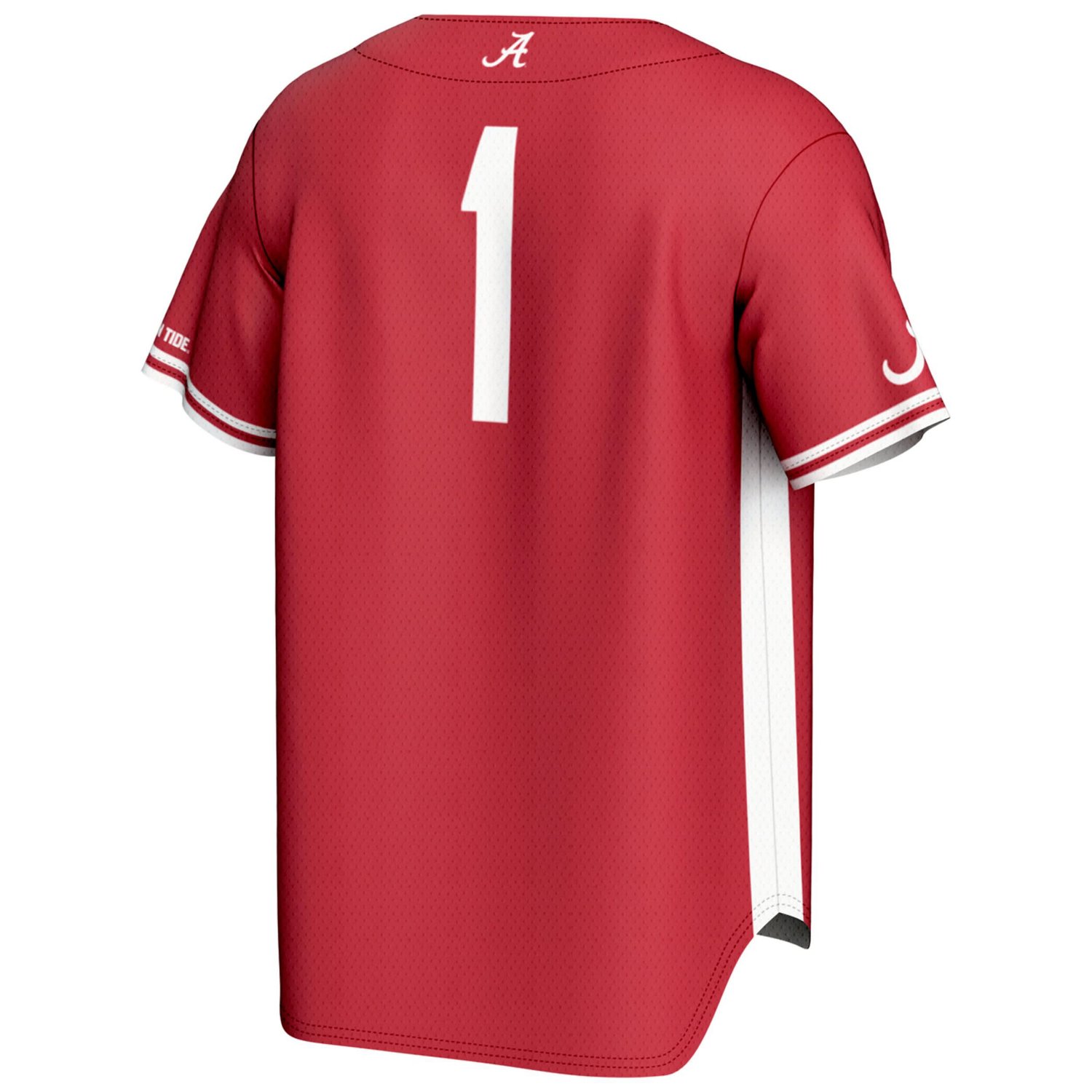 GameDay Greats 1 Alabama Crimson Tide Lightweight Baseball Fashion Jersey - view number 3