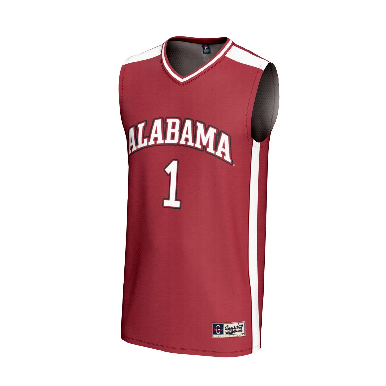 GameDay Greats 1 Alabama Tide Lightweight Basketball Fashion Jersey - view number 2