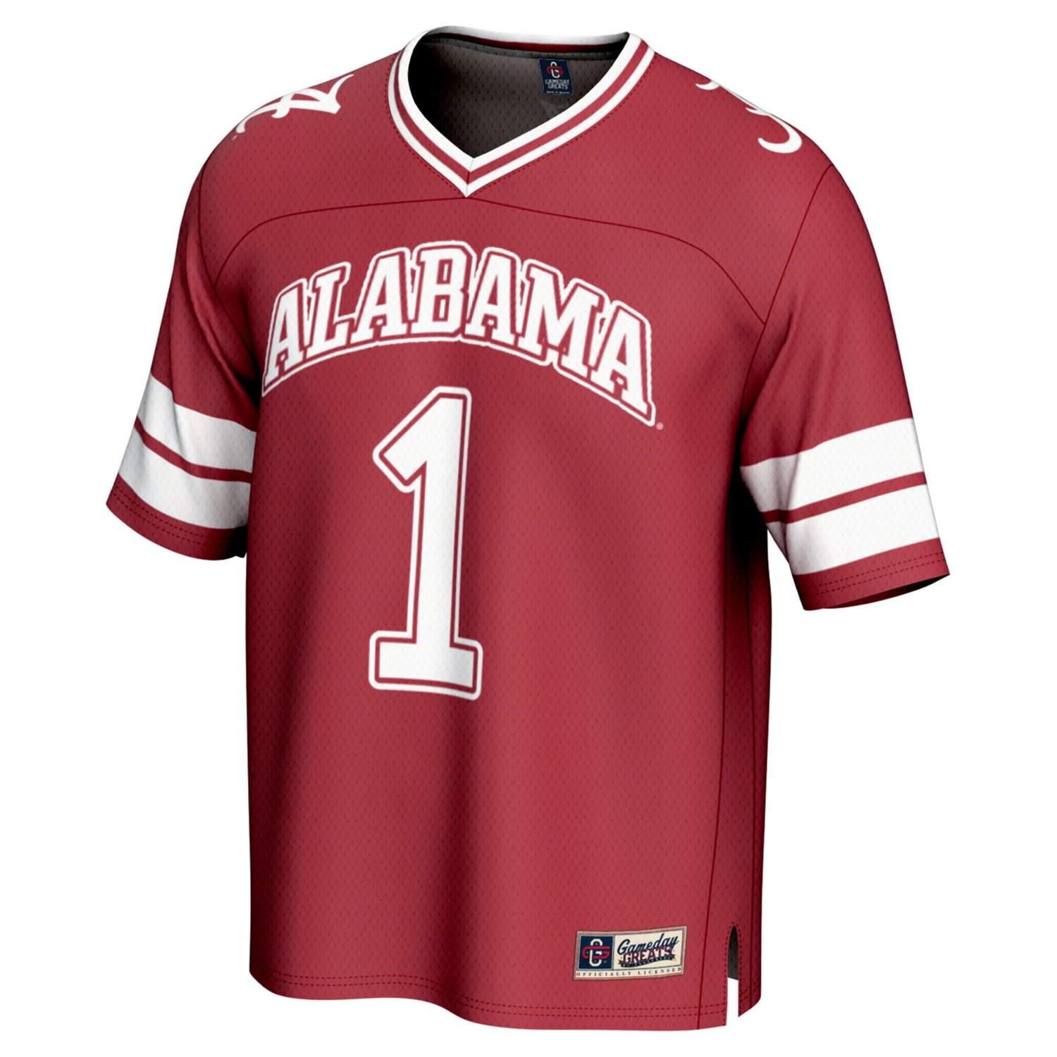 GameDay Greats 1 Alabama Tide Lightweight Collegiate Football Fashion Jersey - view number 2