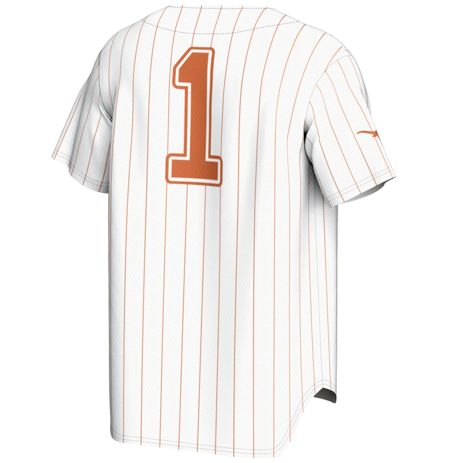 GameDay Greats 1 Burnt Texas Longhorns Lightweight Baseball Jersey - view number 3