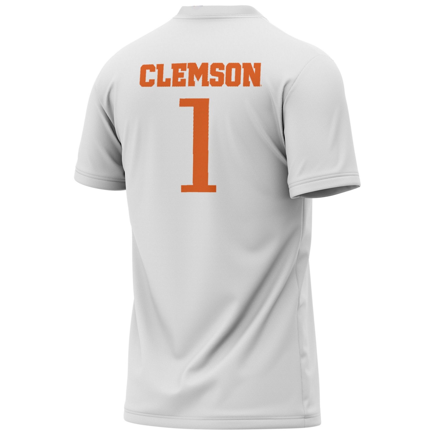 GameDay Greats 1 Clemson Tigers Lightweight Collegiate Soccer Fashion Jersey - view number 3