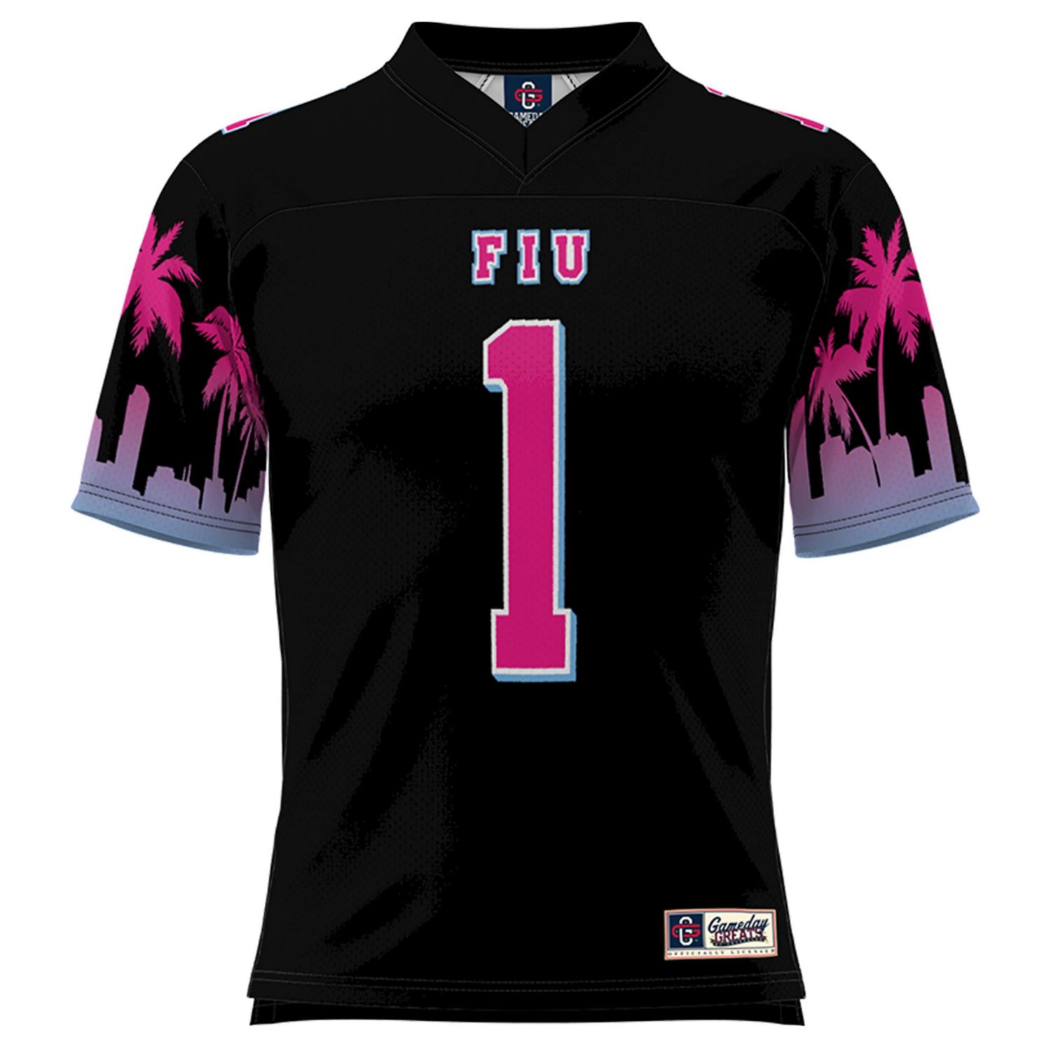 GameDay Greats 1 FIU Panthers Miami Vice Football Jersey                                                                         - view number 2