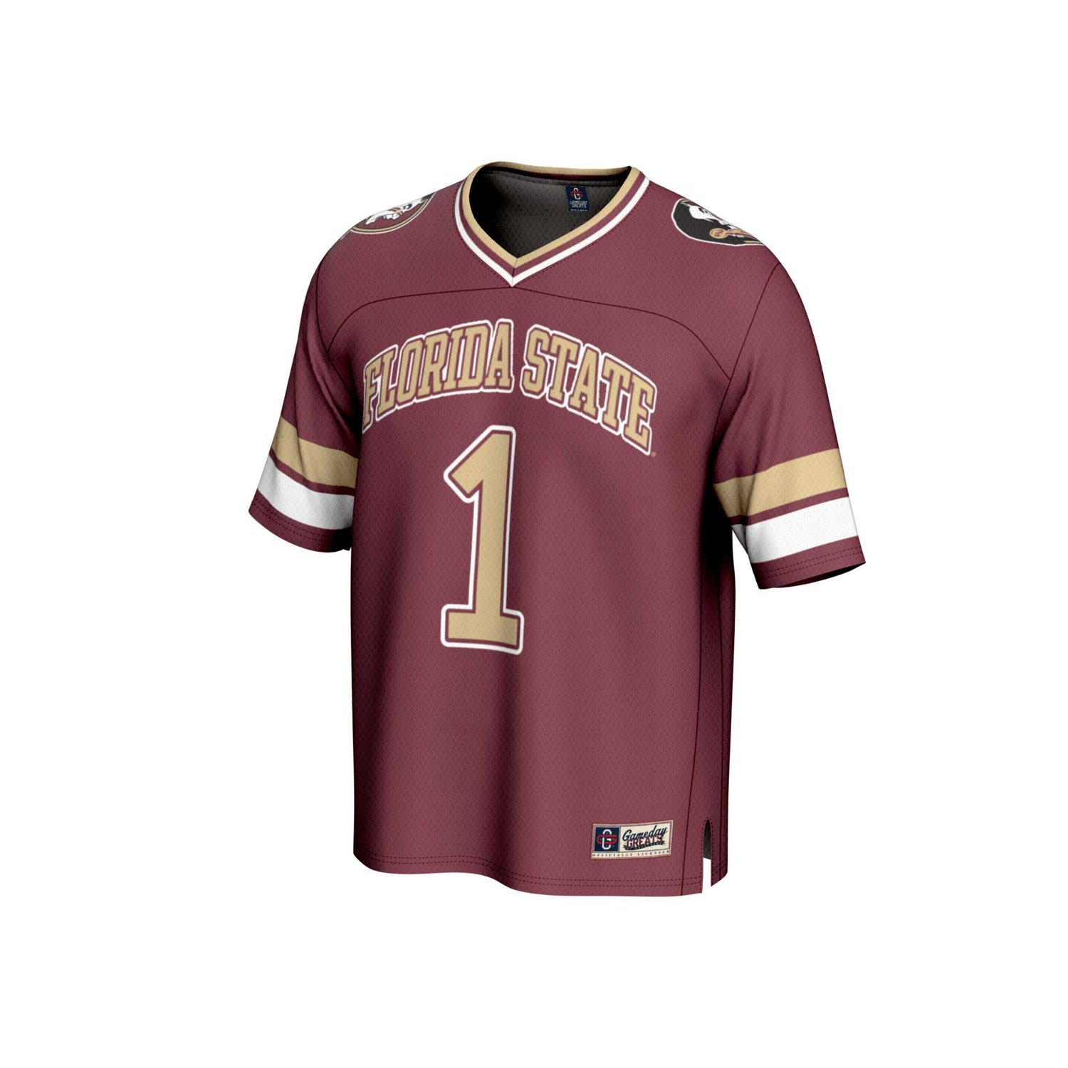 GameDay Greats 1 Florida State Seminoles Collegiate Football Fashion Jersey - view number 2
