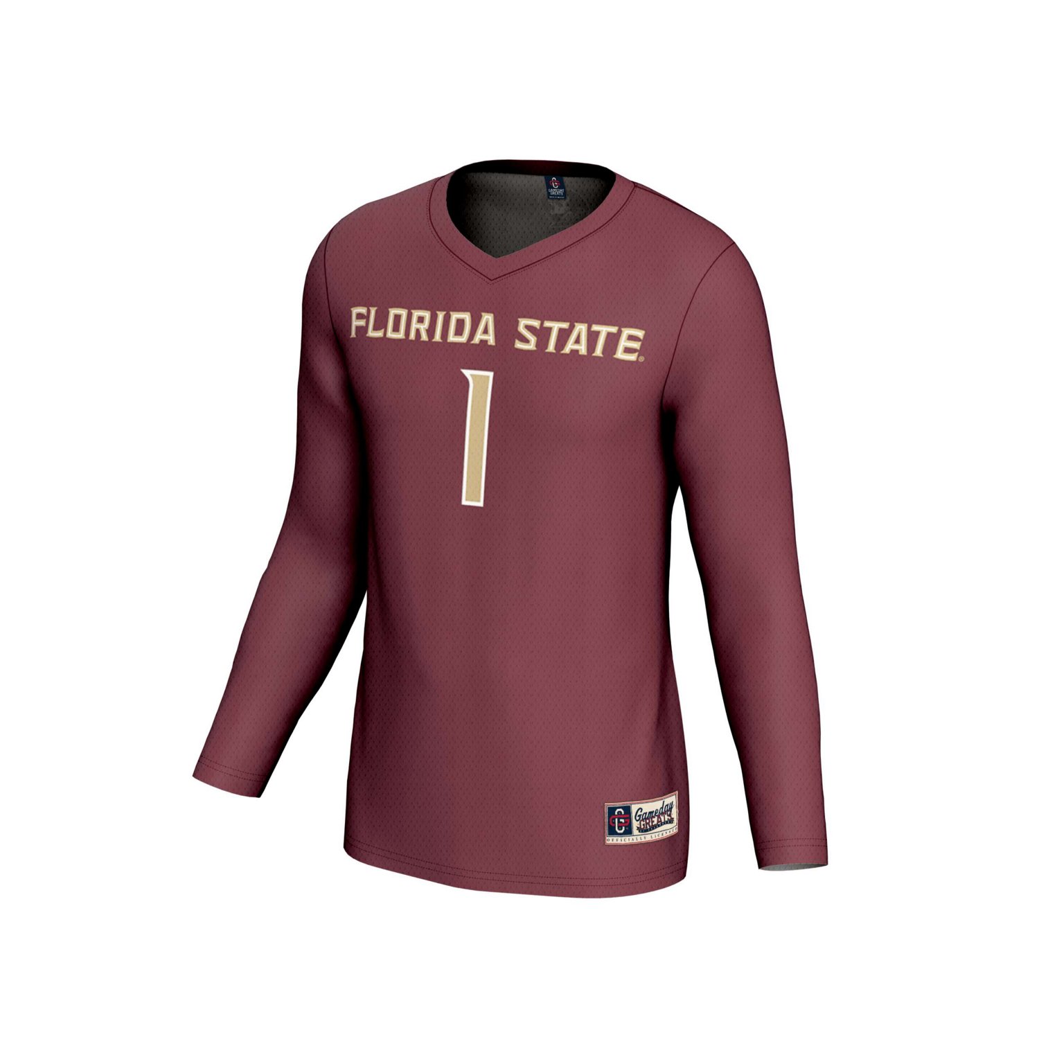 GameDay Greats 1 Florida State Seminoles Collegiate Volleyball Fashion Jersey - view number 2