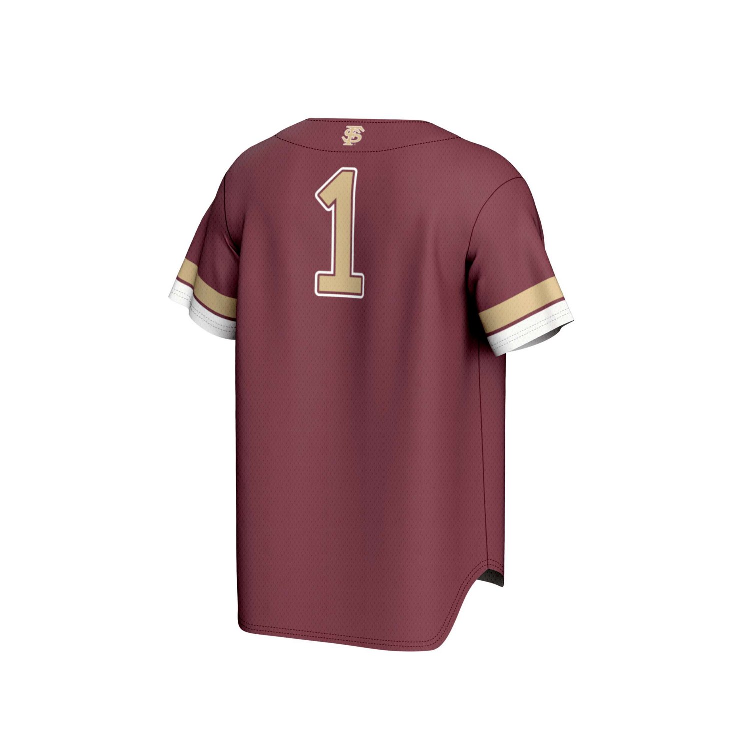 GameDay Greats 1 Florida State Seminoles Lightweight Collegiate Baseball Fashion Jersey - view number 3