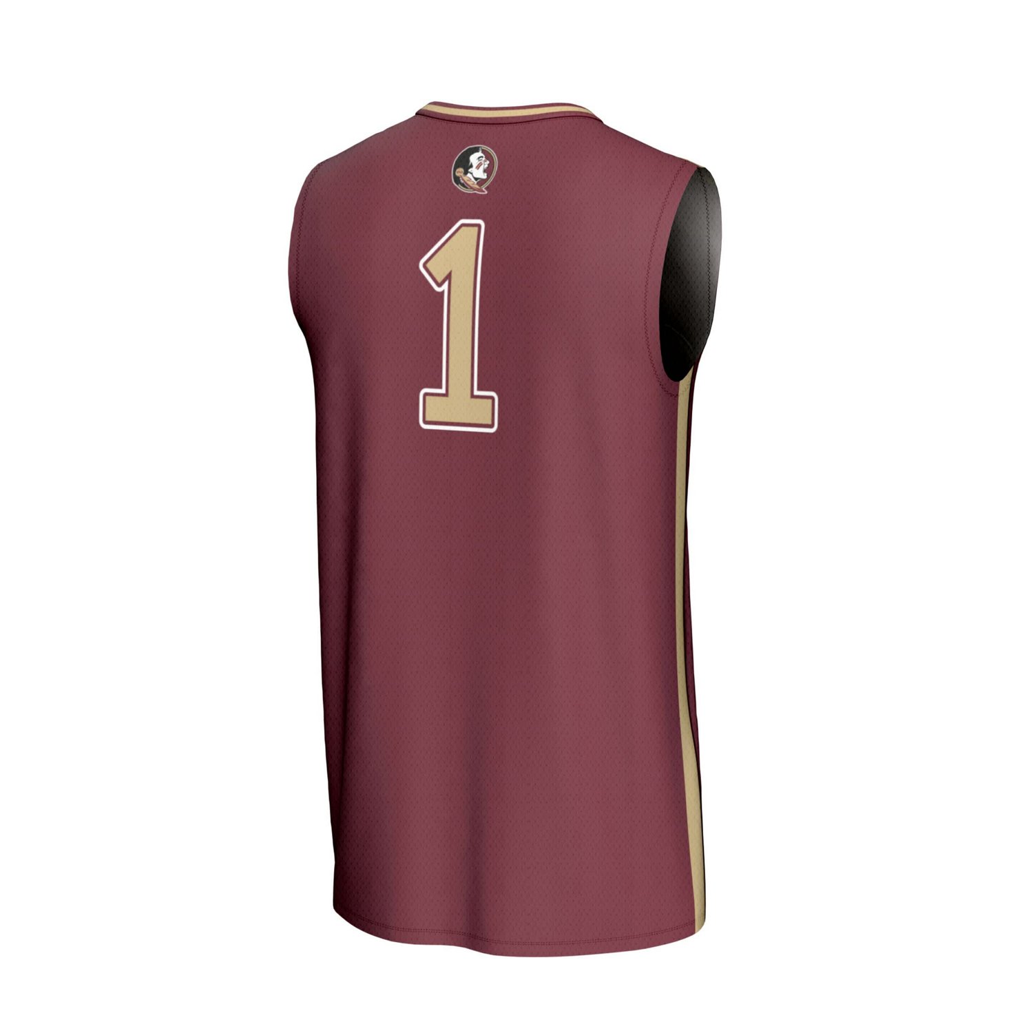 GameDay Greats 1 Florida State Seminoles Lightweight Collegiate Basketball Fashion Jersey - view number 3