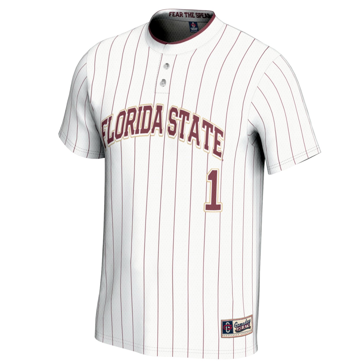 GameDay Greats 1 Florida State Seminoles Lightweight Softball Jersey - view number 2