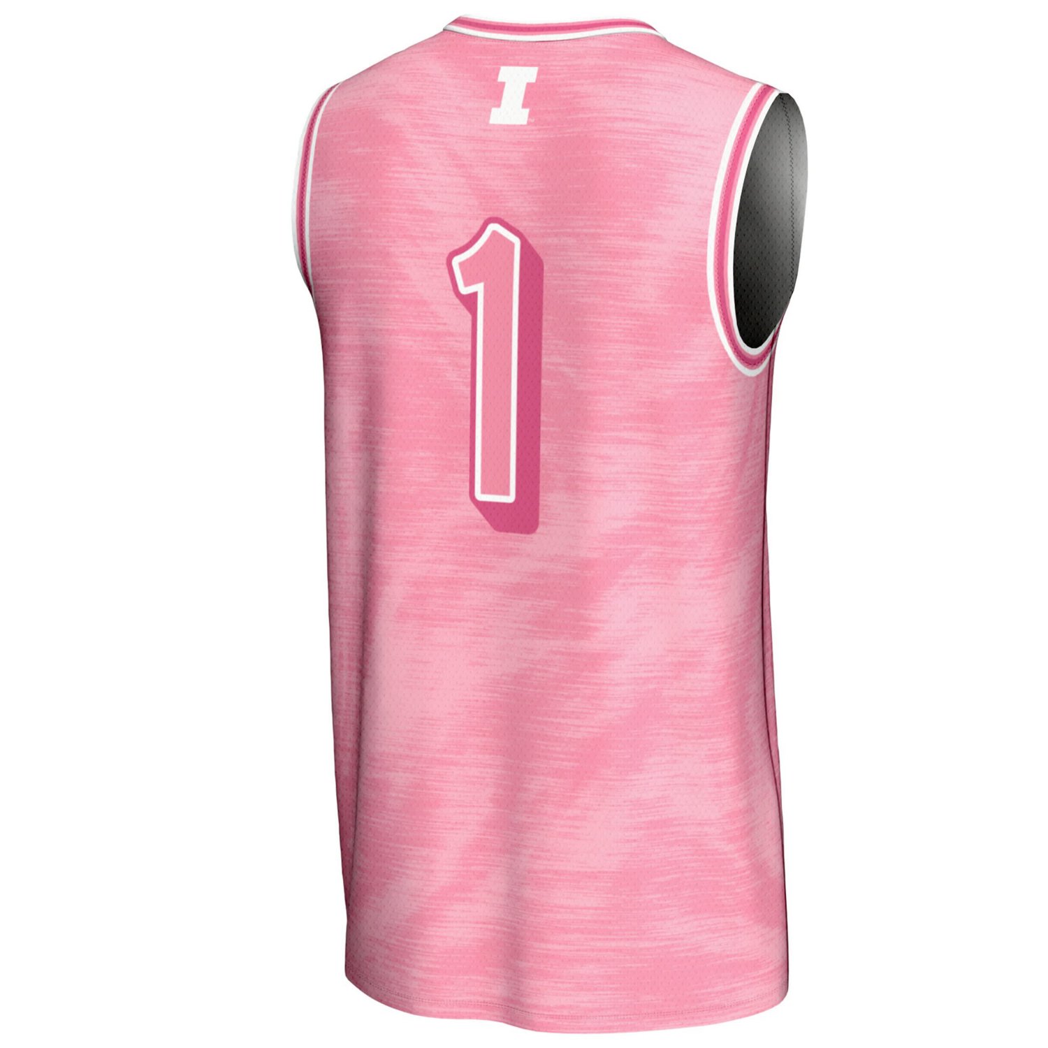 GameDay Greats 1 Illinois Fighting Illini Lightweight Basketball Jersey - view number 3