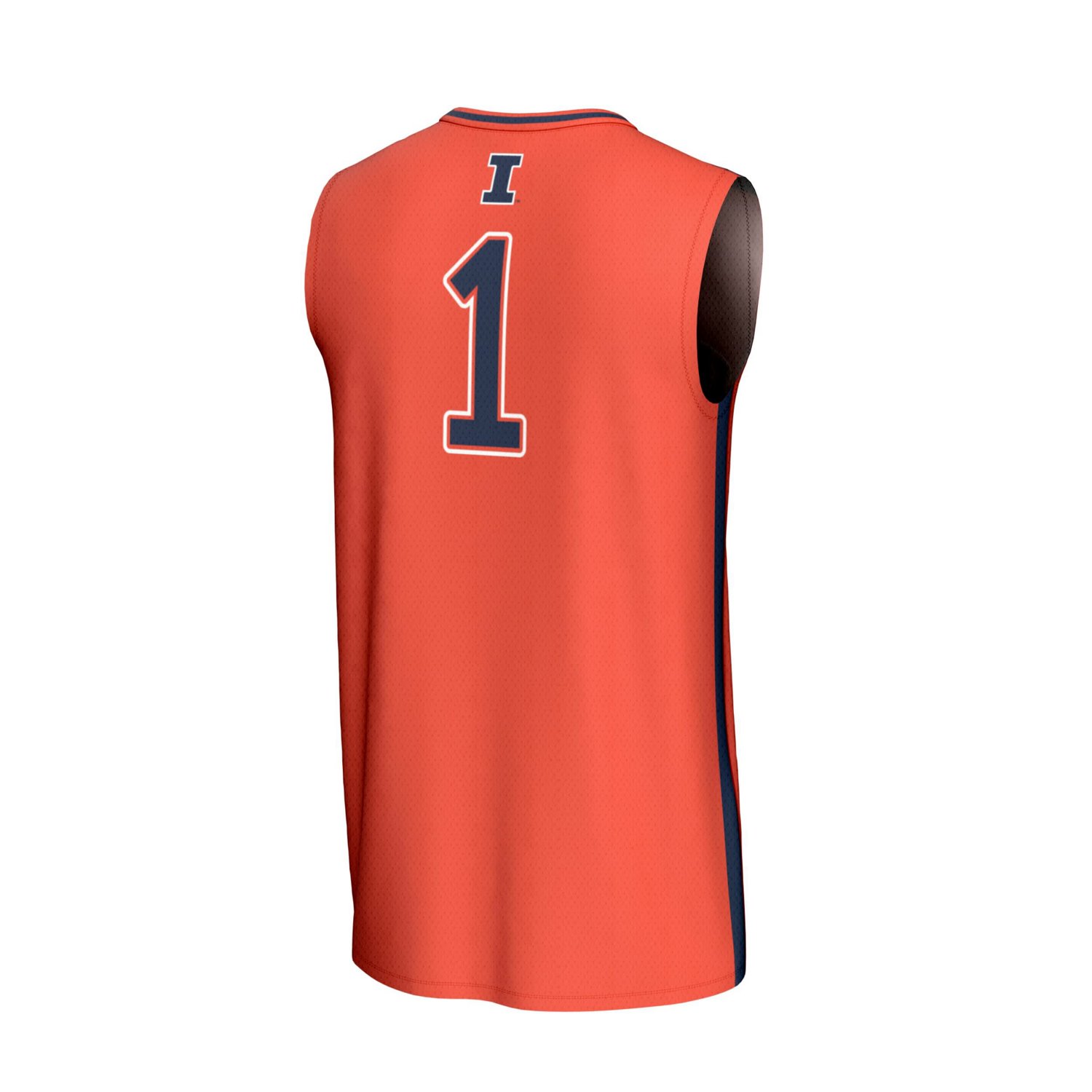 GameDay Greats 1 Illinois Fighting Illini Lightweight Collegiate Basketball Fashion Jersey - view number 3