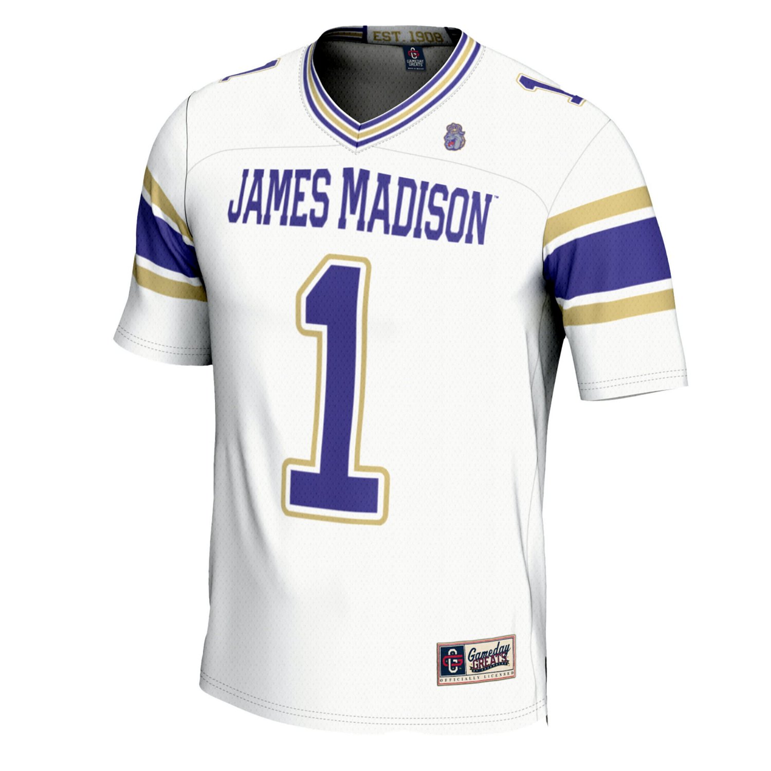GameDay Greats 1 James Madison Dukes Football Jersey - view number 2