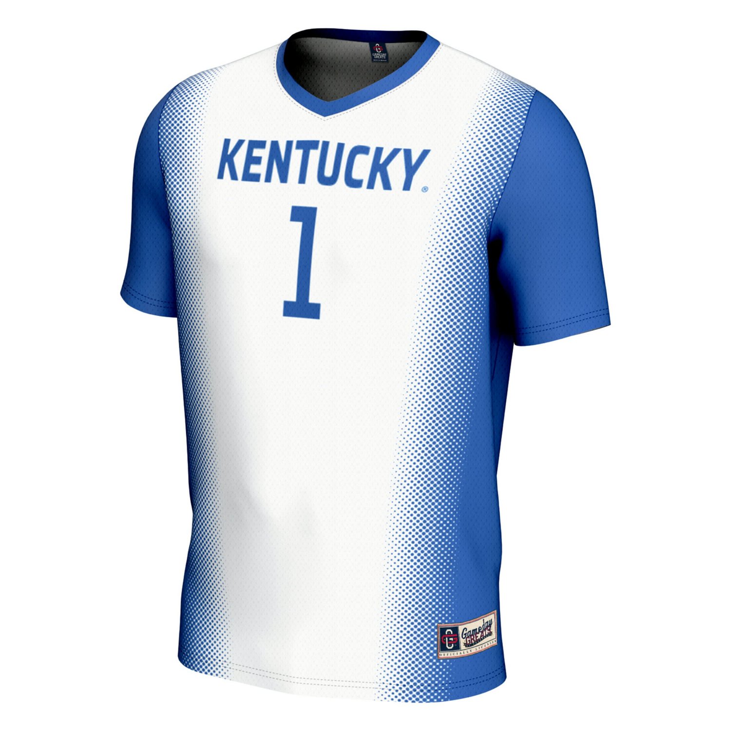 GameDay Greats 1 Kentucky Wildcats Women's Soccer Lightweight Fashion Jersey - view number 2