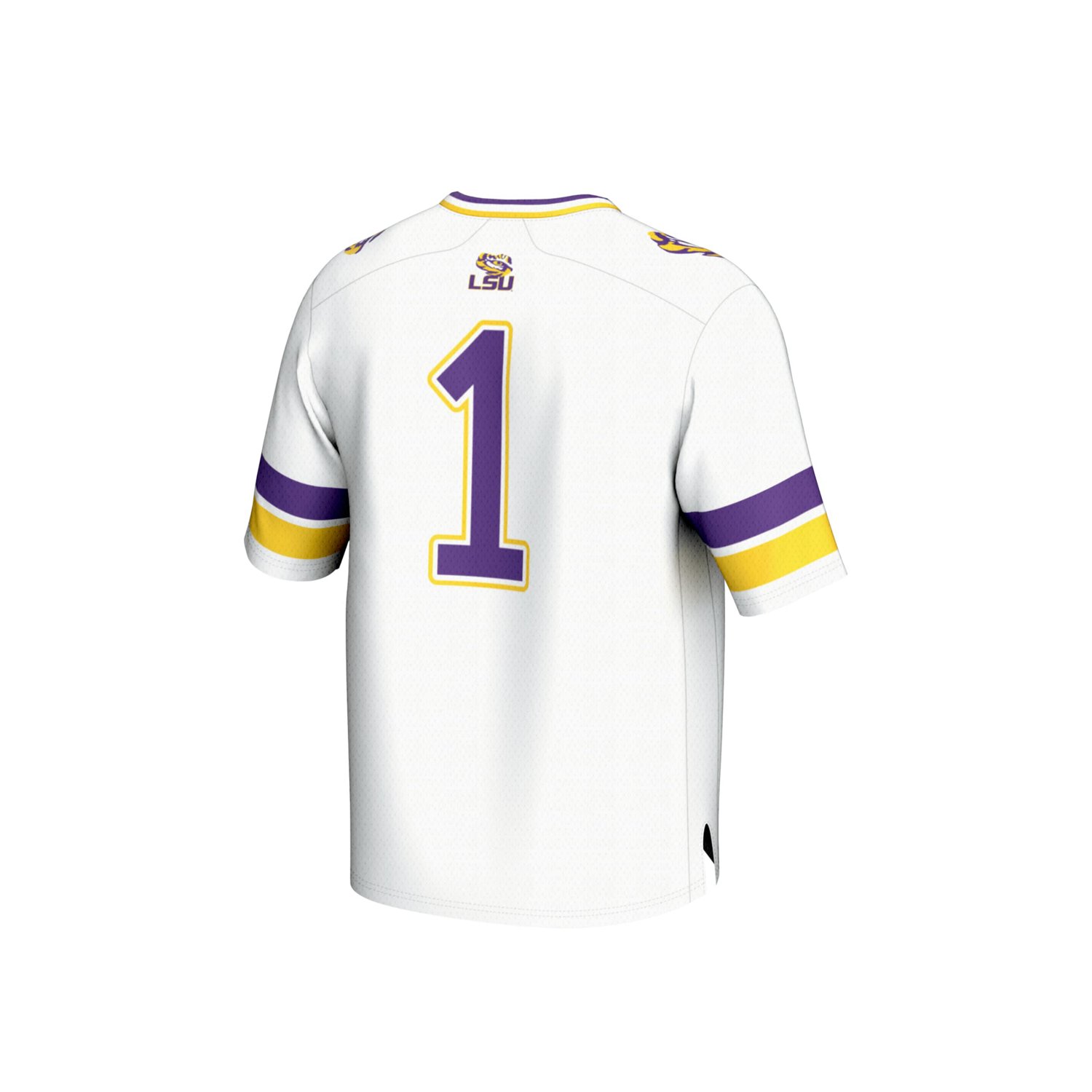 GameDay Greats 1 LSU Tigers Collegiate Football Fashion Jersey - view number 3