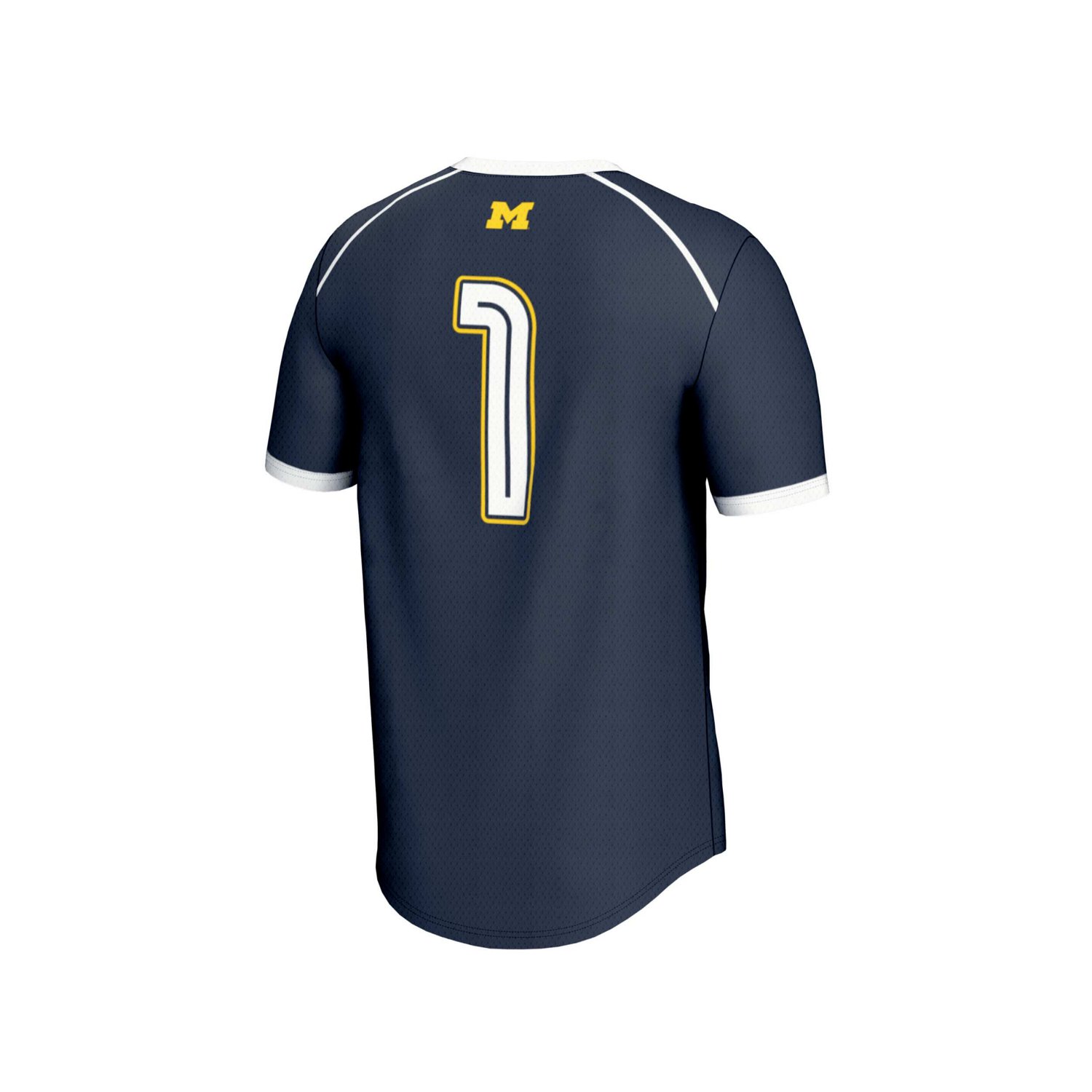 GameDay Greats 1 Michigan Wolverines Lightweight Women's Lacrosse Fashion Jersey - view number 3