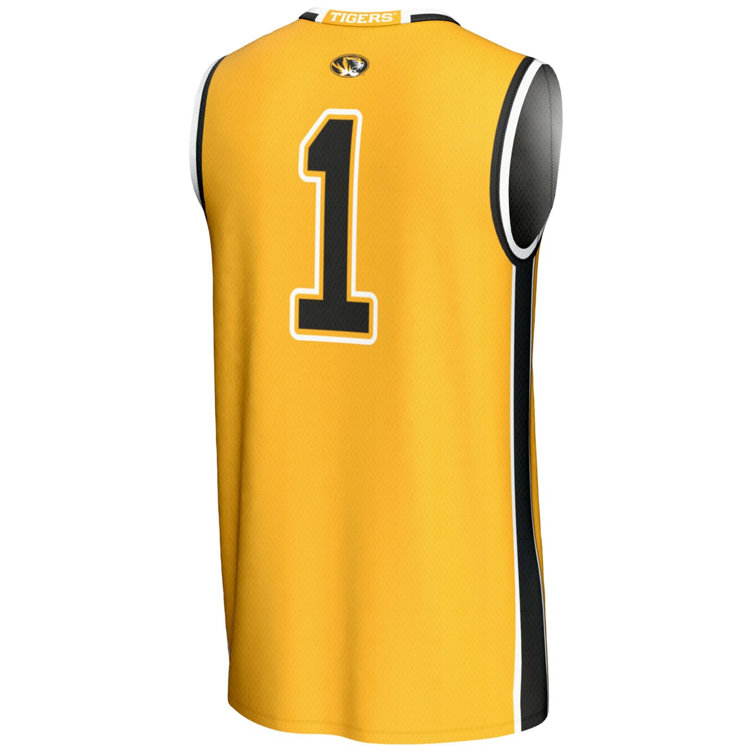 GameDay Greats 1 Missouri Tigers Lightweight Basketball Jersey                                                                   - view number 3