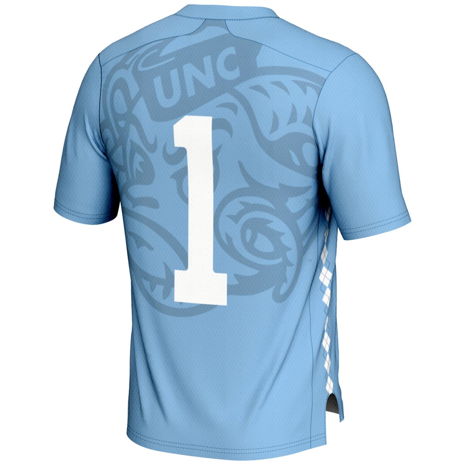GameDay Greats 1 North Carolina Tar Heels Lightweight Lacrosse Jersey - view number 3