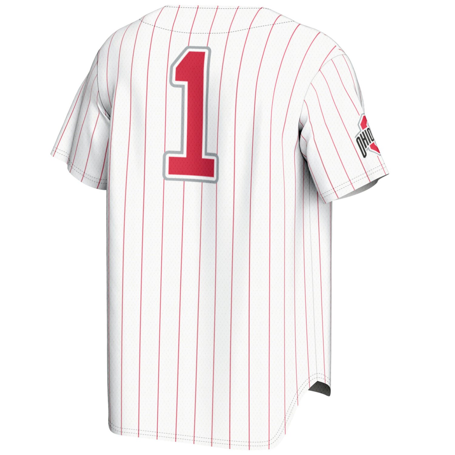 GameDay Greats 1 Ohio State Buckeyes Lightweight Baseball Jersey                                                                 - view number 3