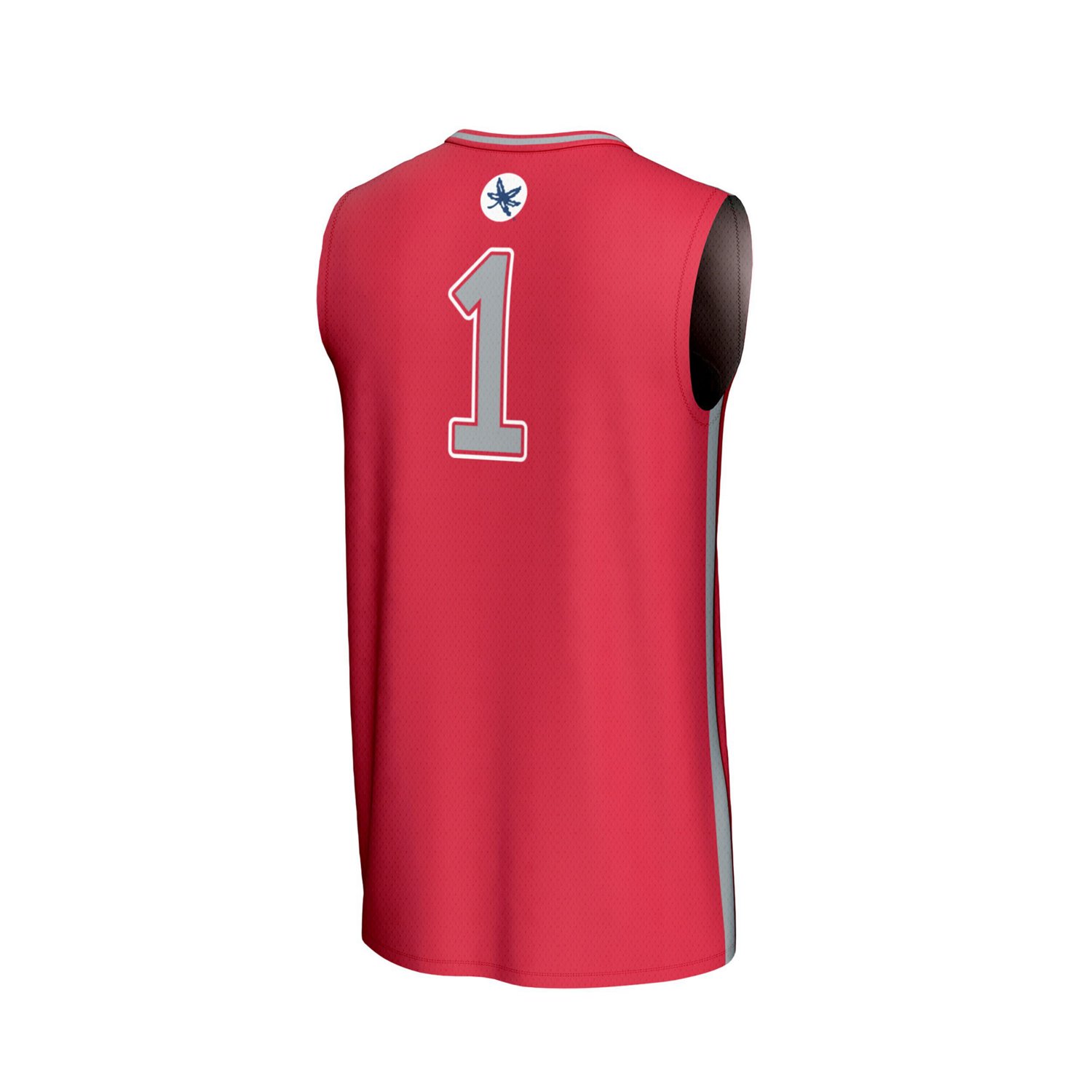 GameDay Greats 1 Ohio State Buckeyes Lightweight Basketball Fashion Jersey - view number 3