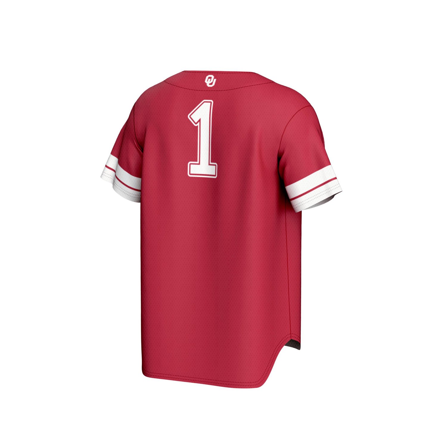 GameDay Greats 1 Oklahoma Sooners Lightweight Collegiate Baseball Fashion Jersey - view number 3
