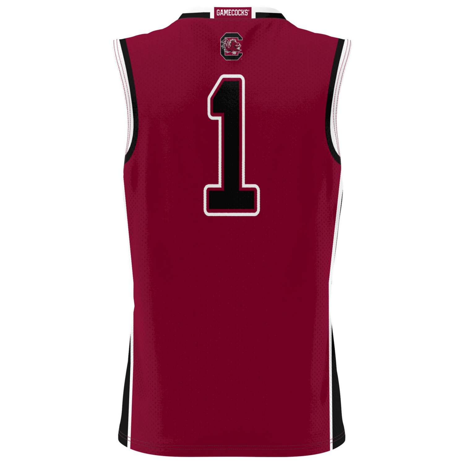 GameDay Greats 1 South Carolina Gamecocks Lightweight Basketball Fashion Jersey - view number 3